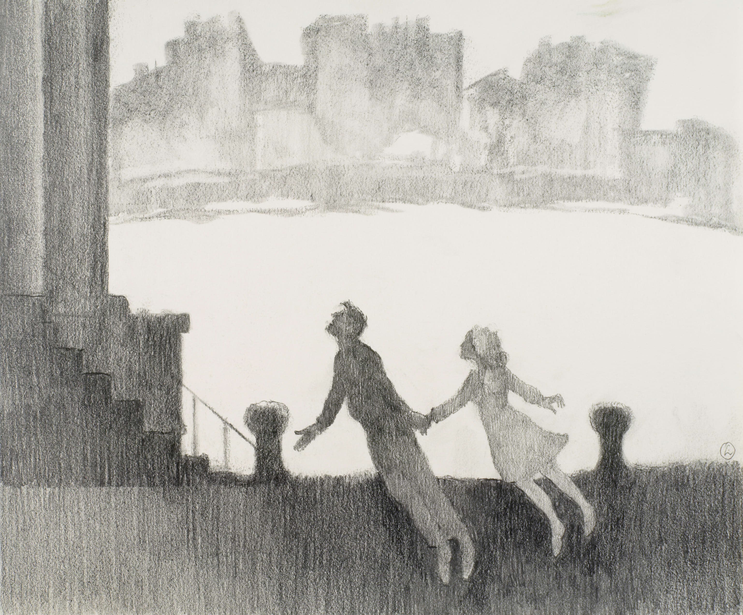 Three Figures, Two Floating (Slide 3)