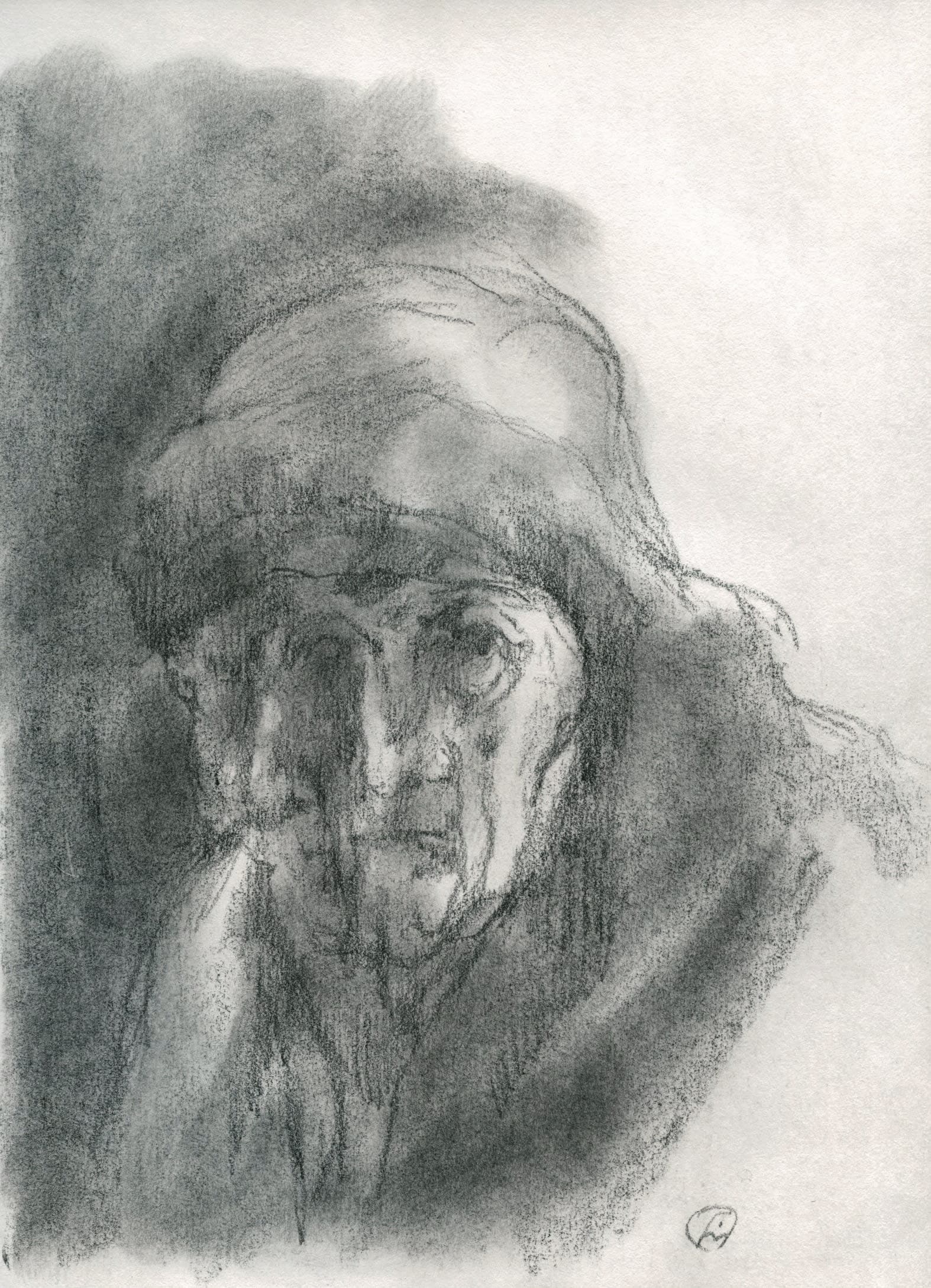 Study for Three Refugees