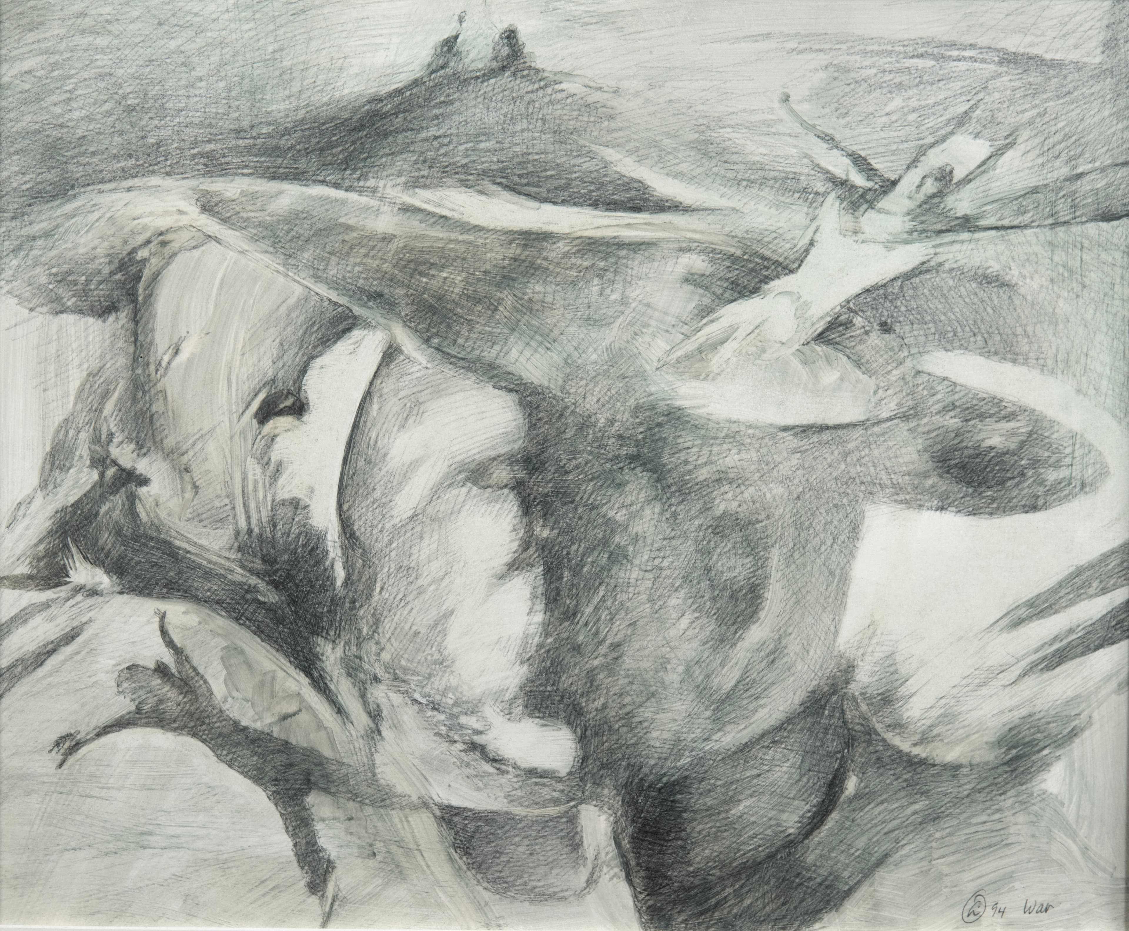 Art with the title "War".