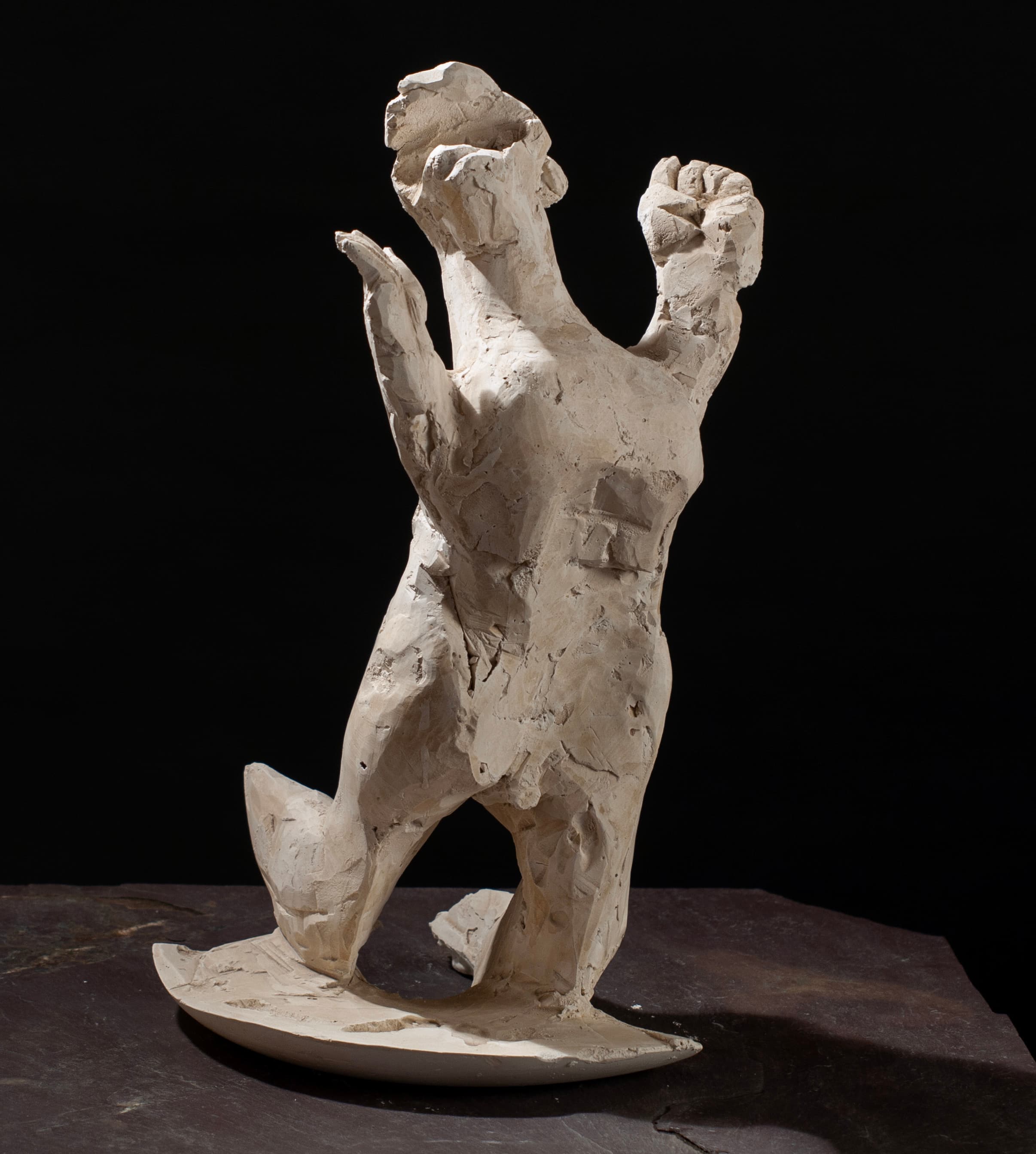 Art with the title "Crying Man".