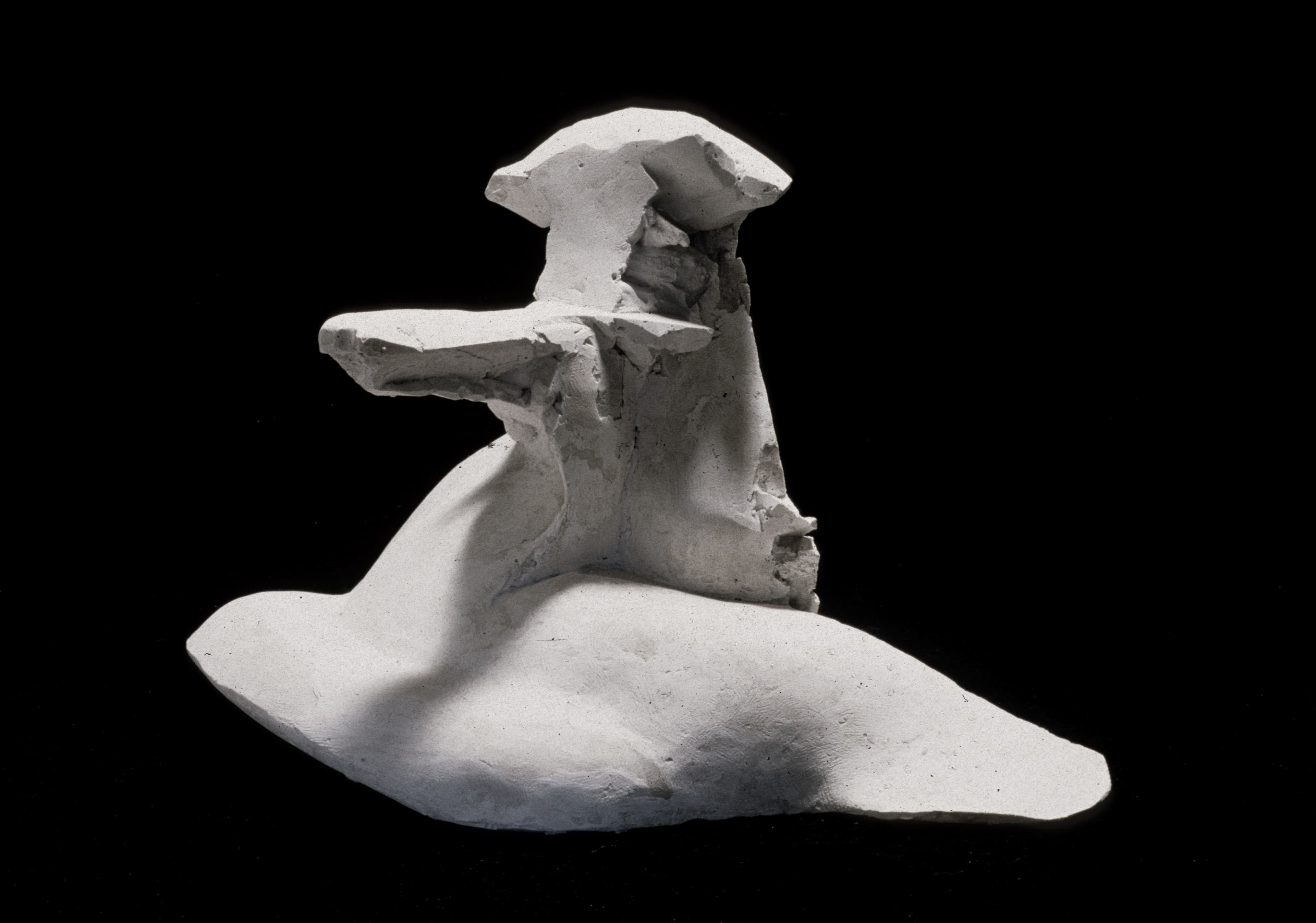 Art with the title "Plaster Figure".