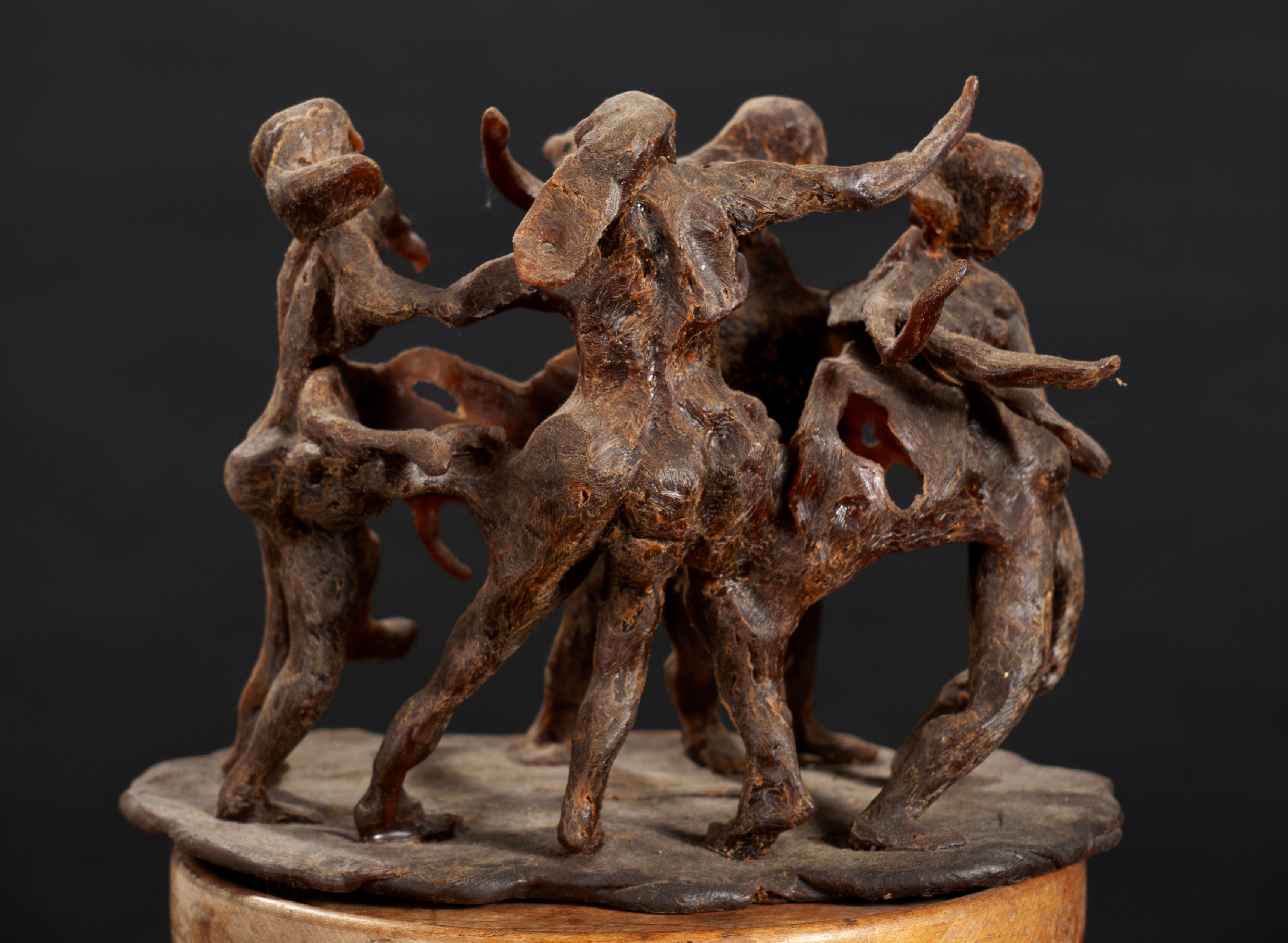 Art with the title "Dance Circle Wax".