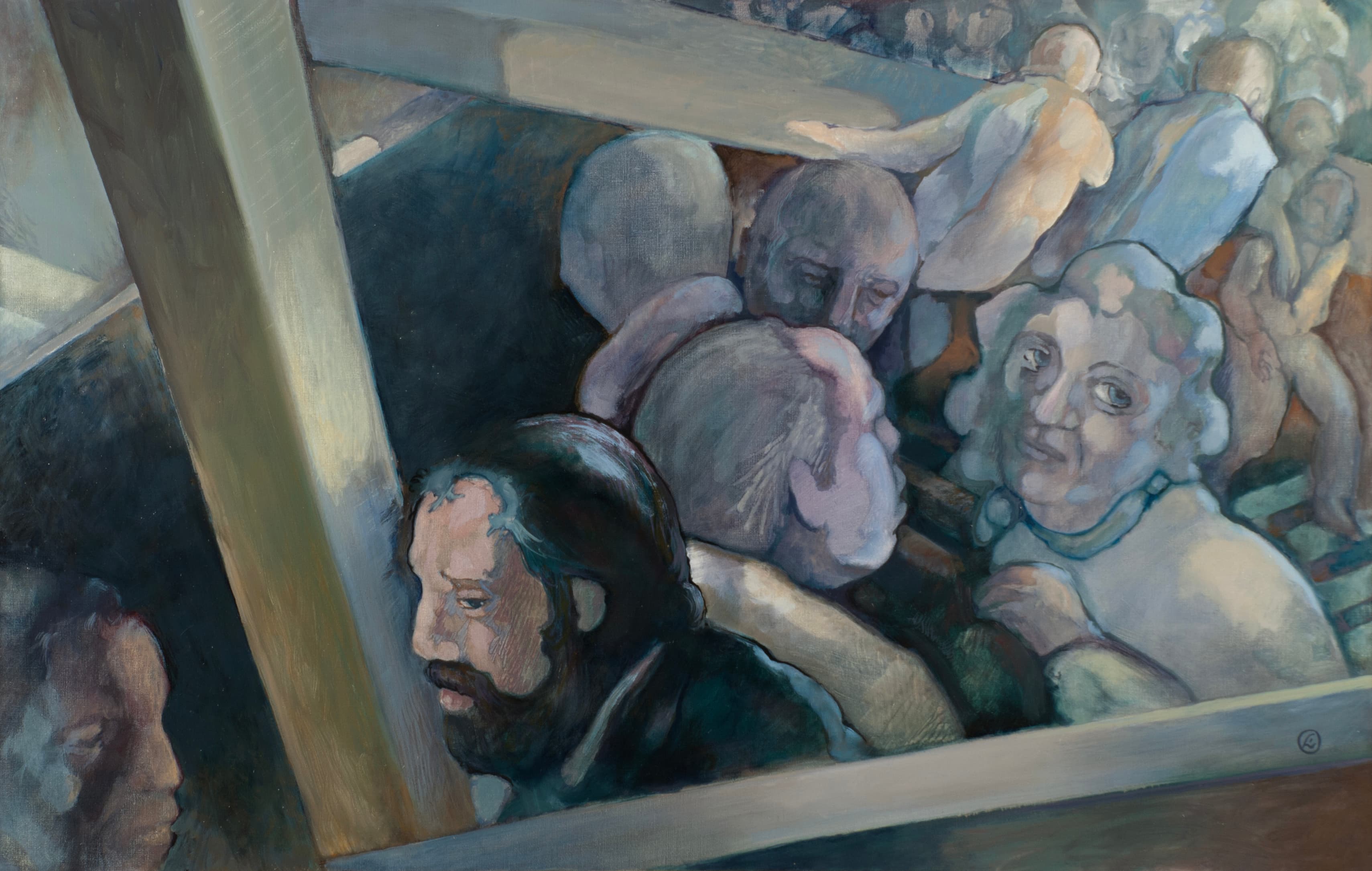 Art with the title "Dreams in a Crowd".