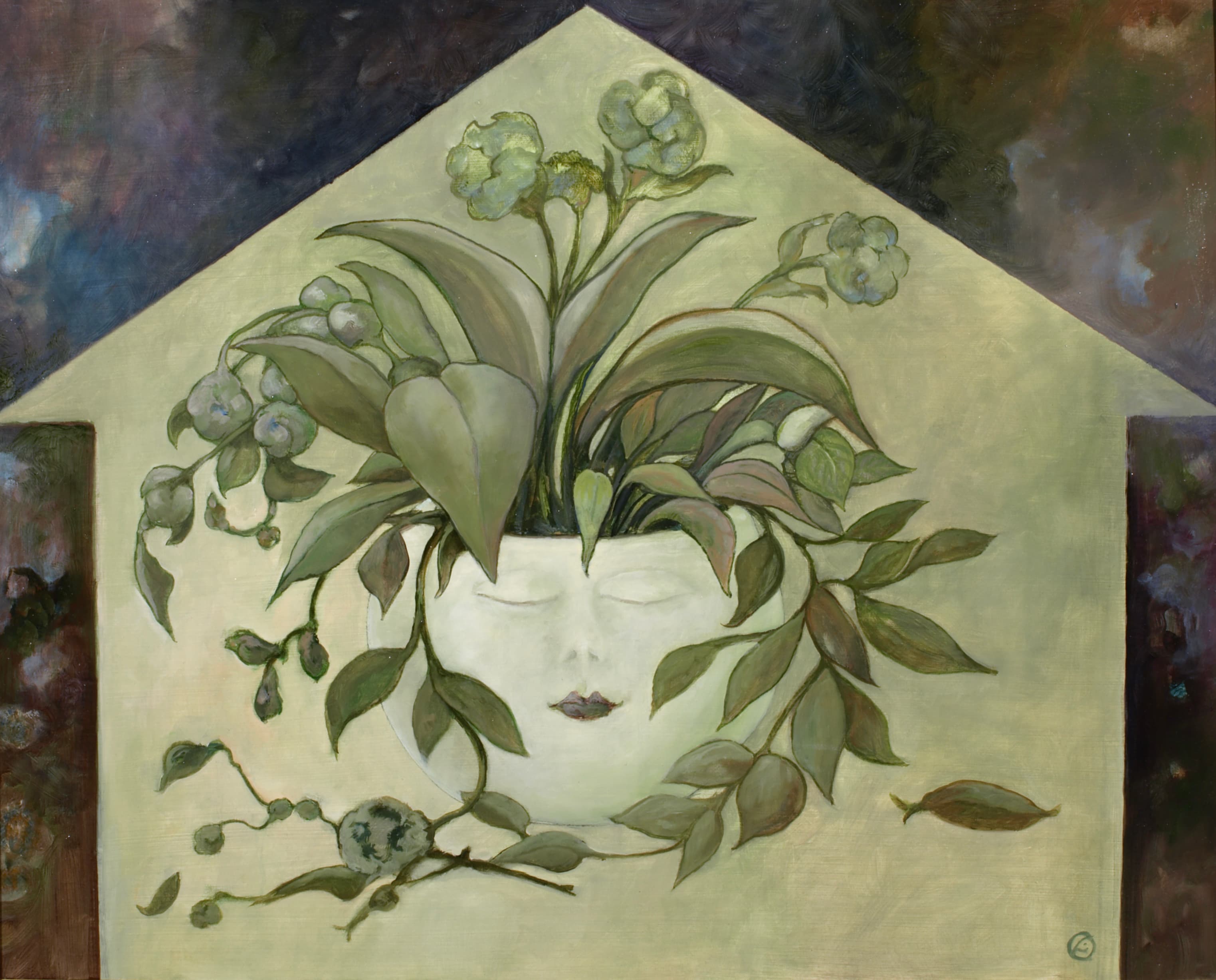 Art with the title "Pot Head".