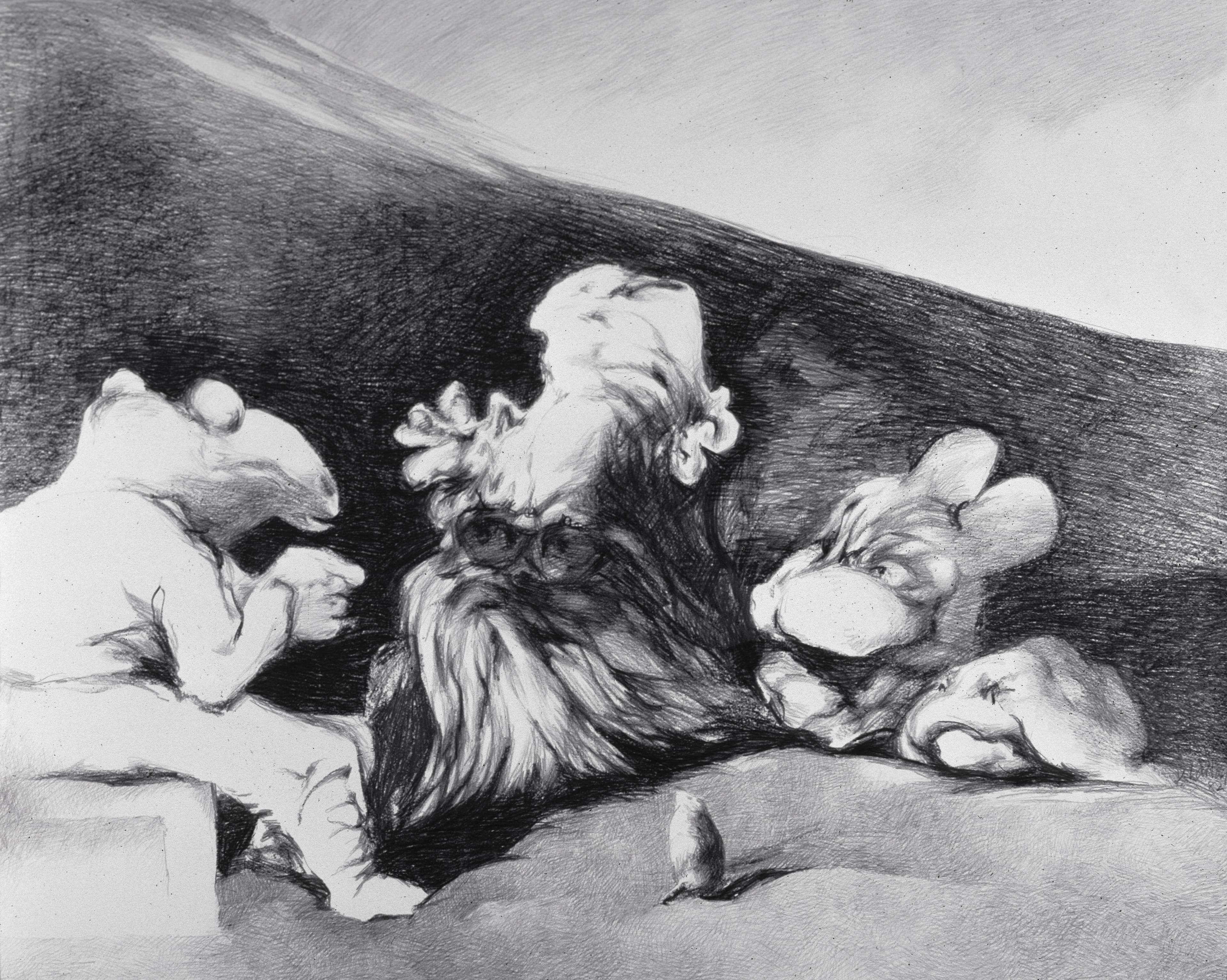 Art with the title "The Lesson, or Dissertation by Marmot".