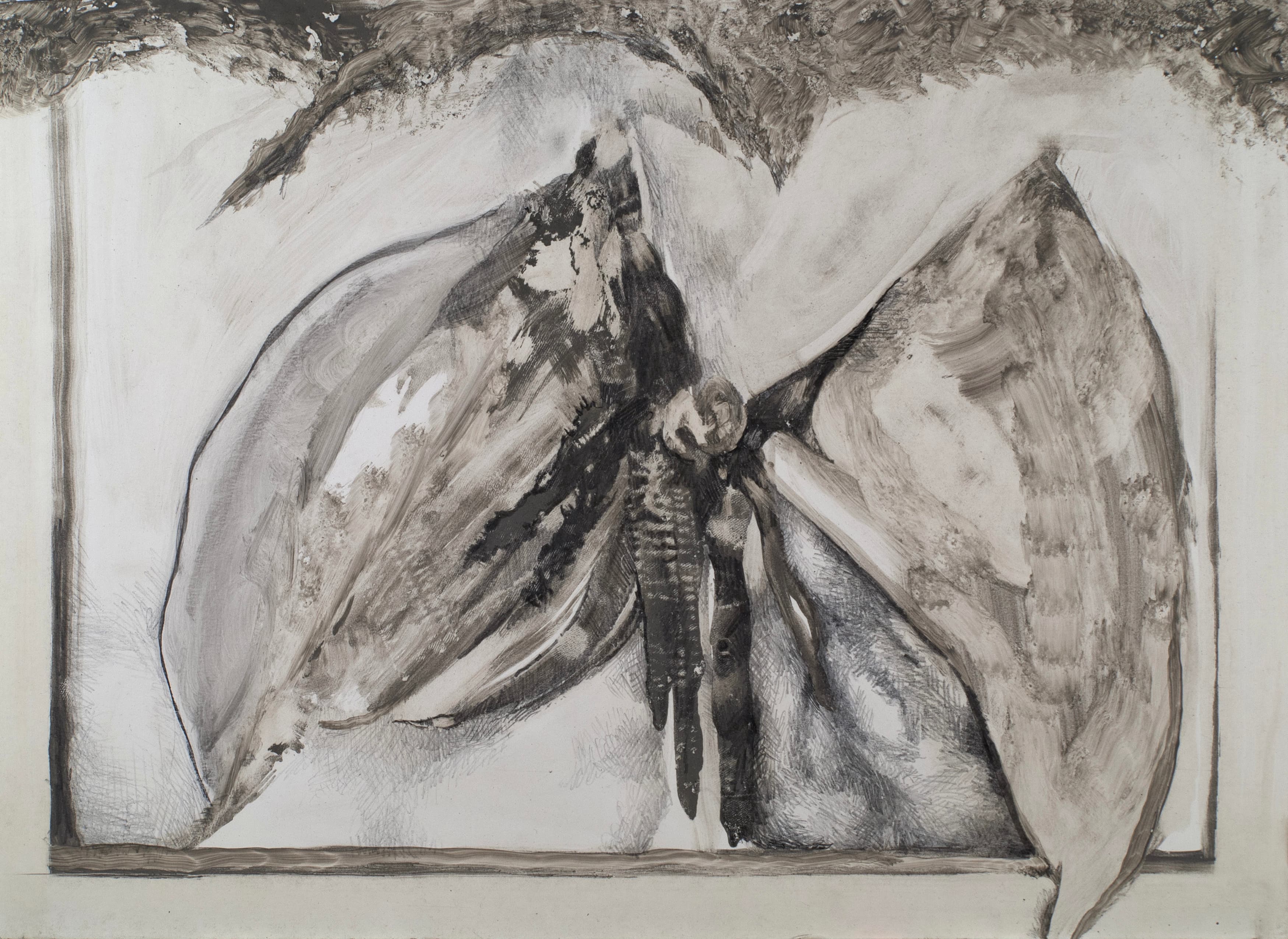 Art with the title "Untitled (last drawing)".