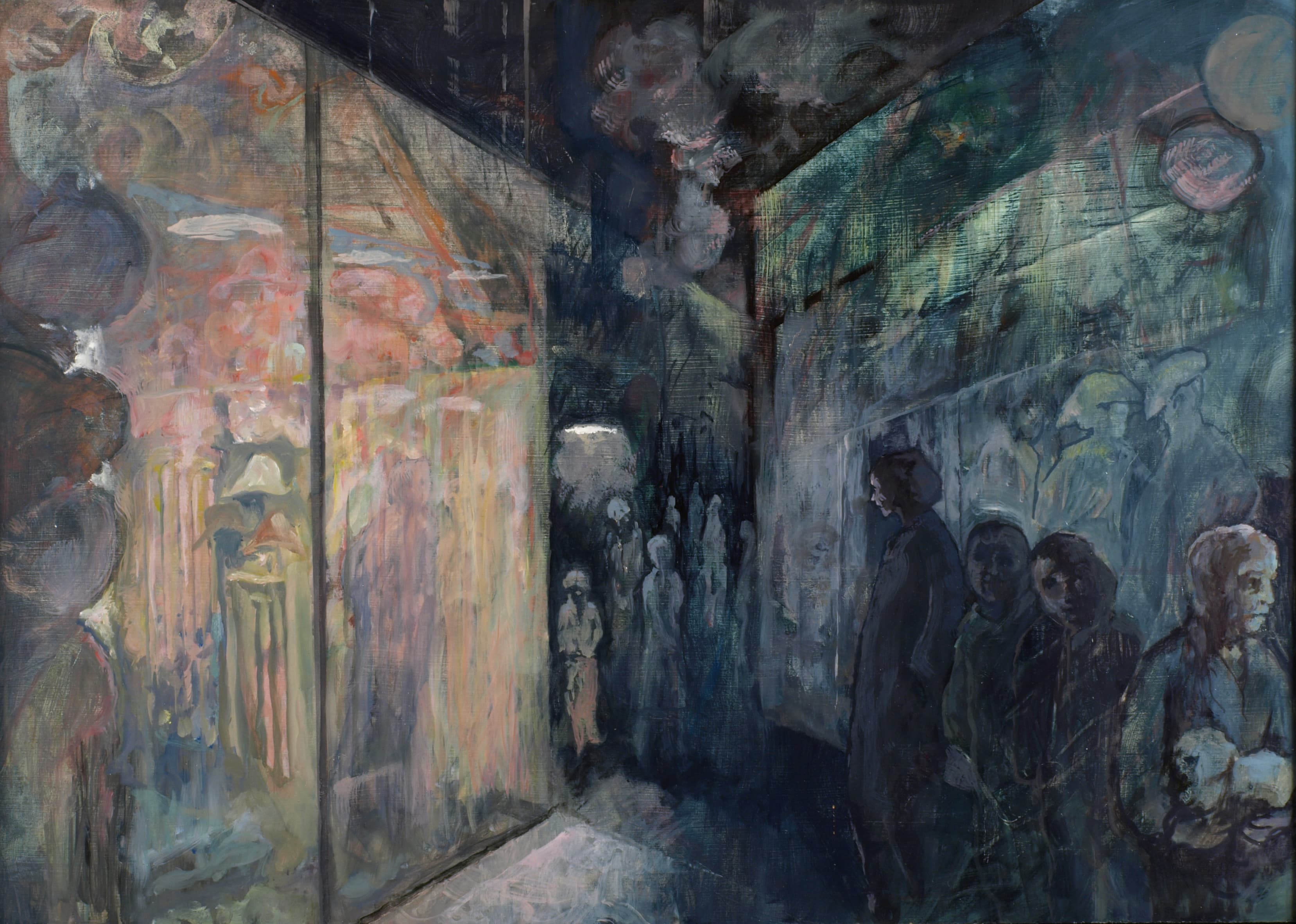 Art with the title "Street Scene".