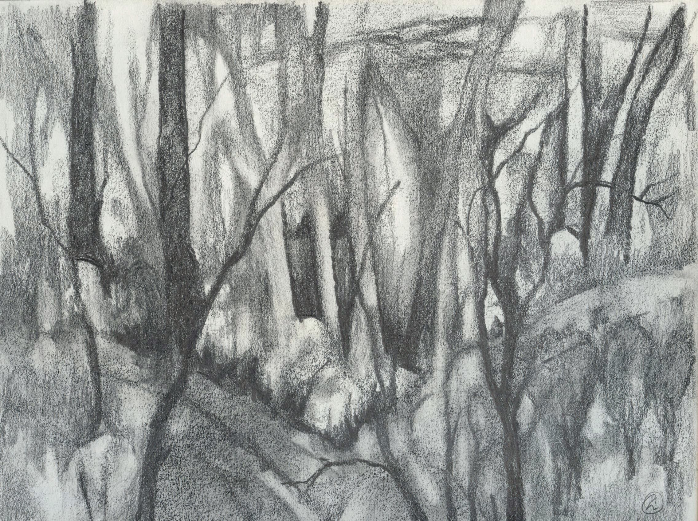 Art with the title "Sketchbook 2003-2004".