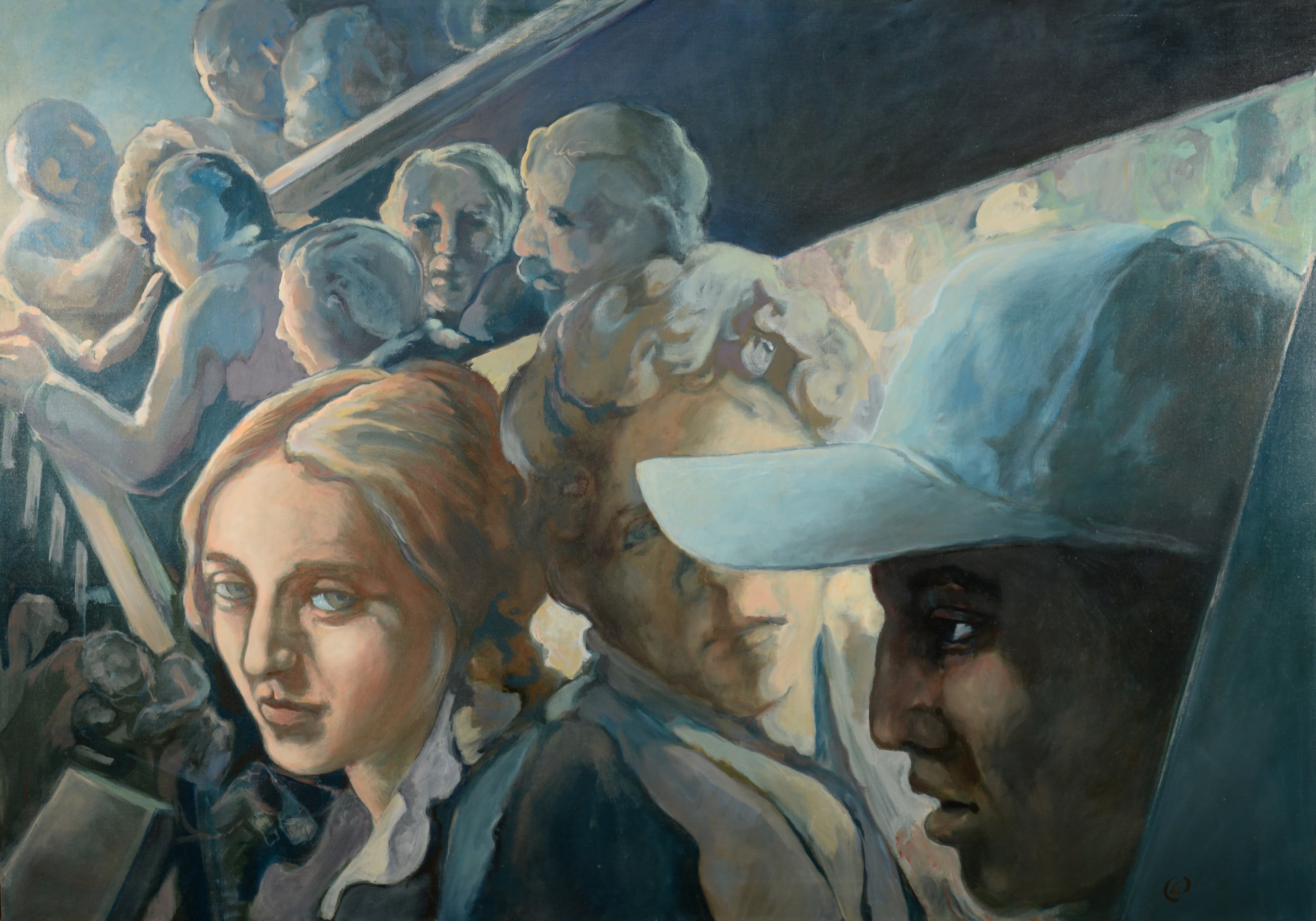 Art with the title "Almond Eyes".