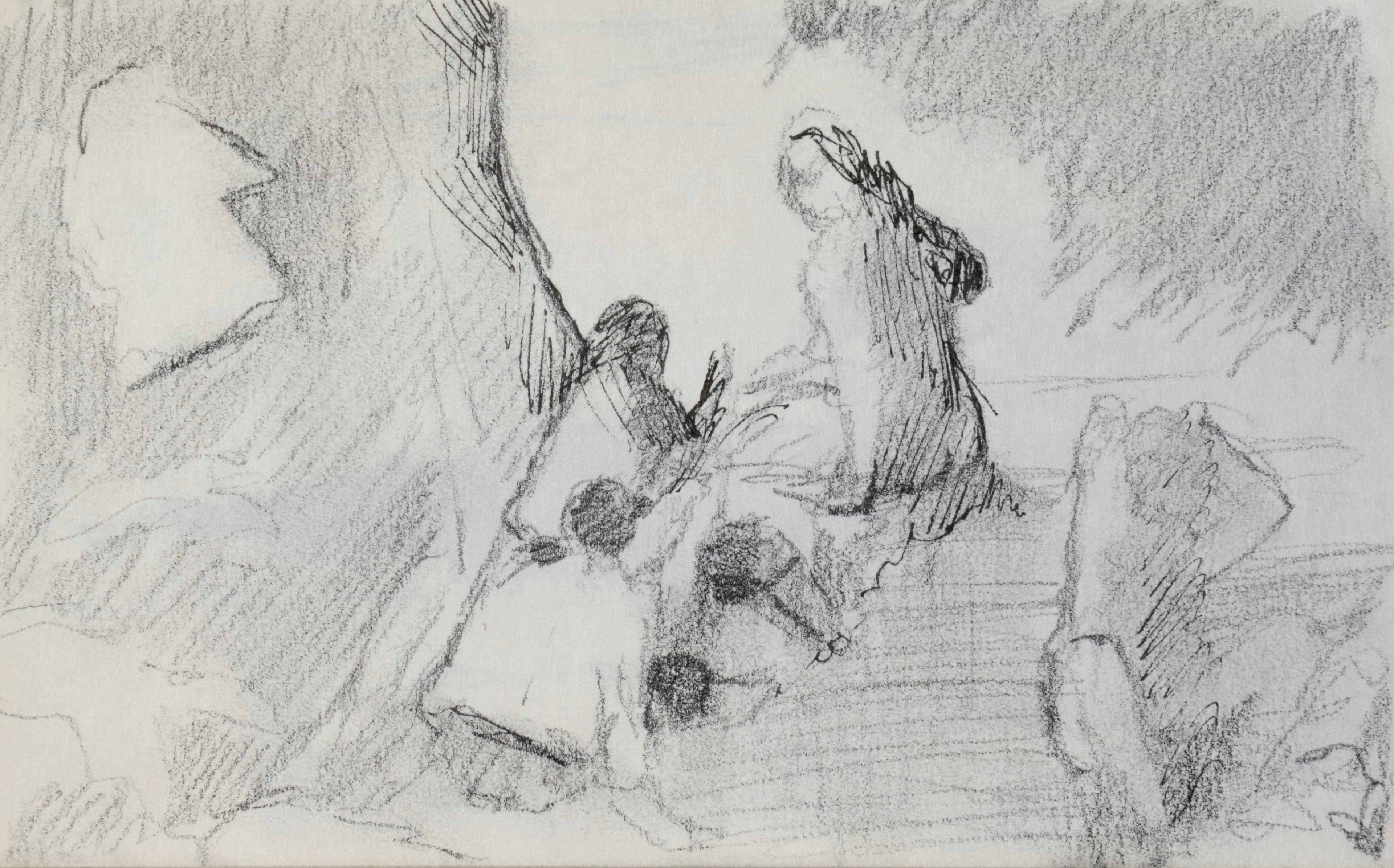 Art with the title "Sketchbook mid 1990's".