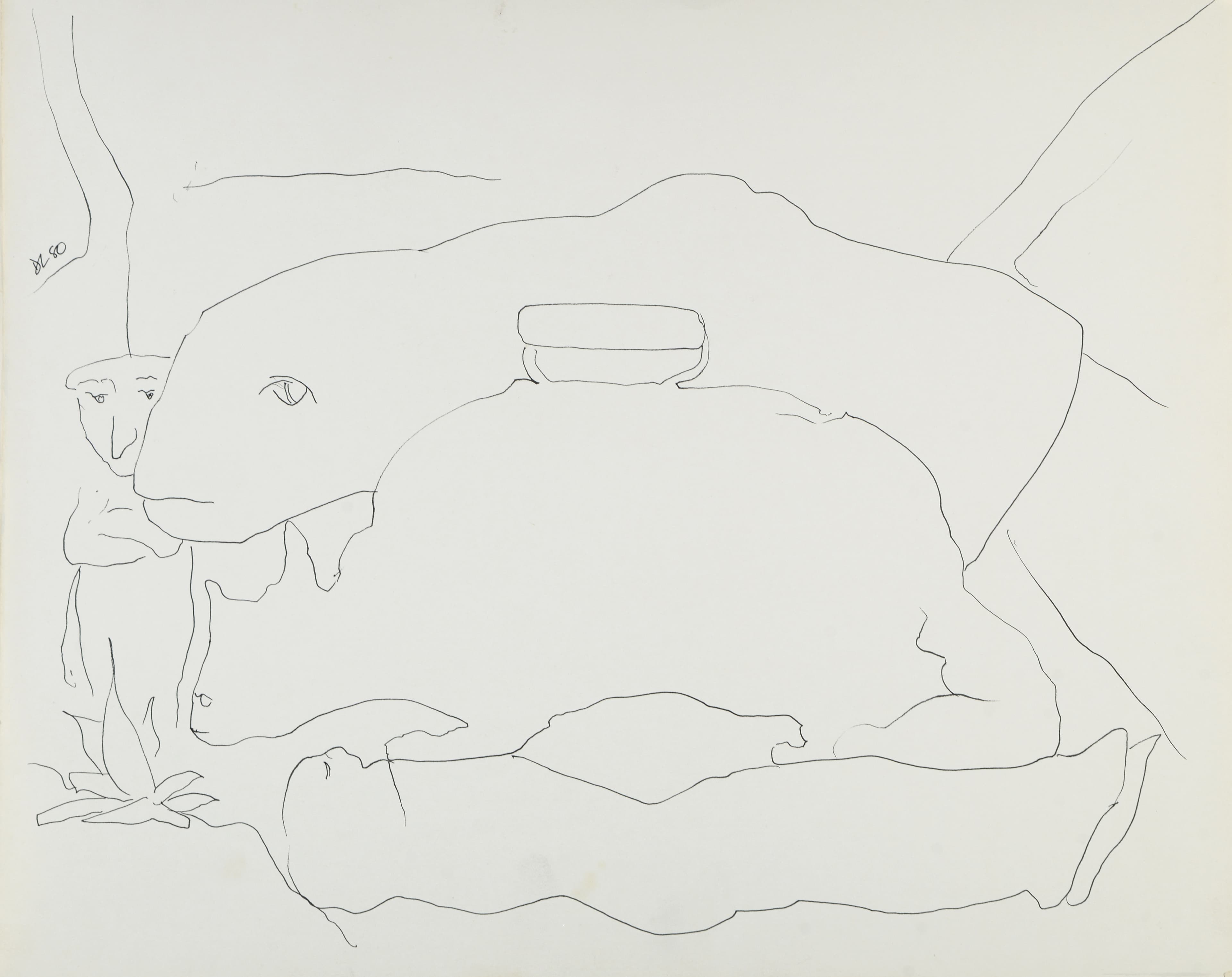 Art with the title "Sketchbook 1980-1981".