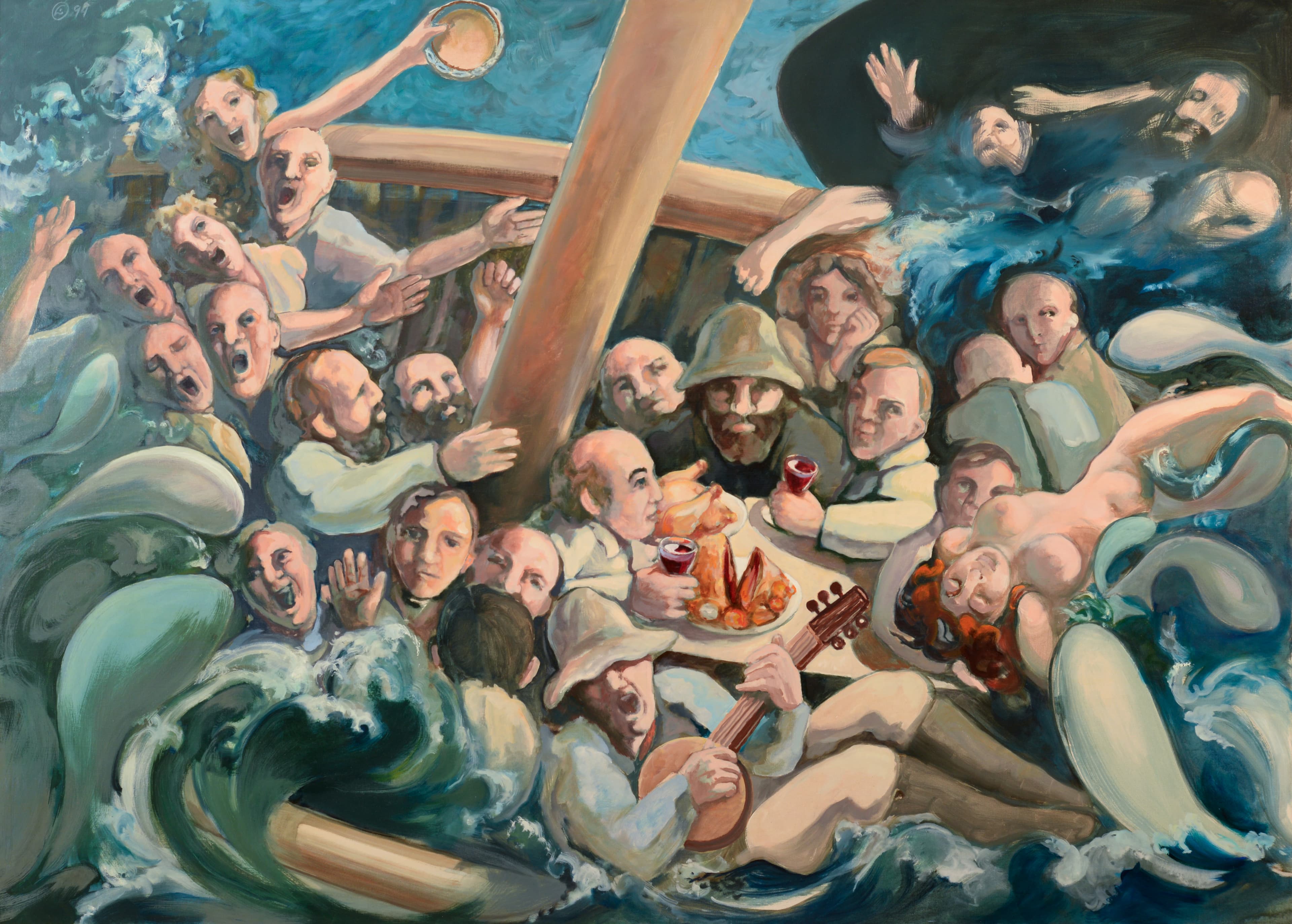 Art with the title "On Deck".