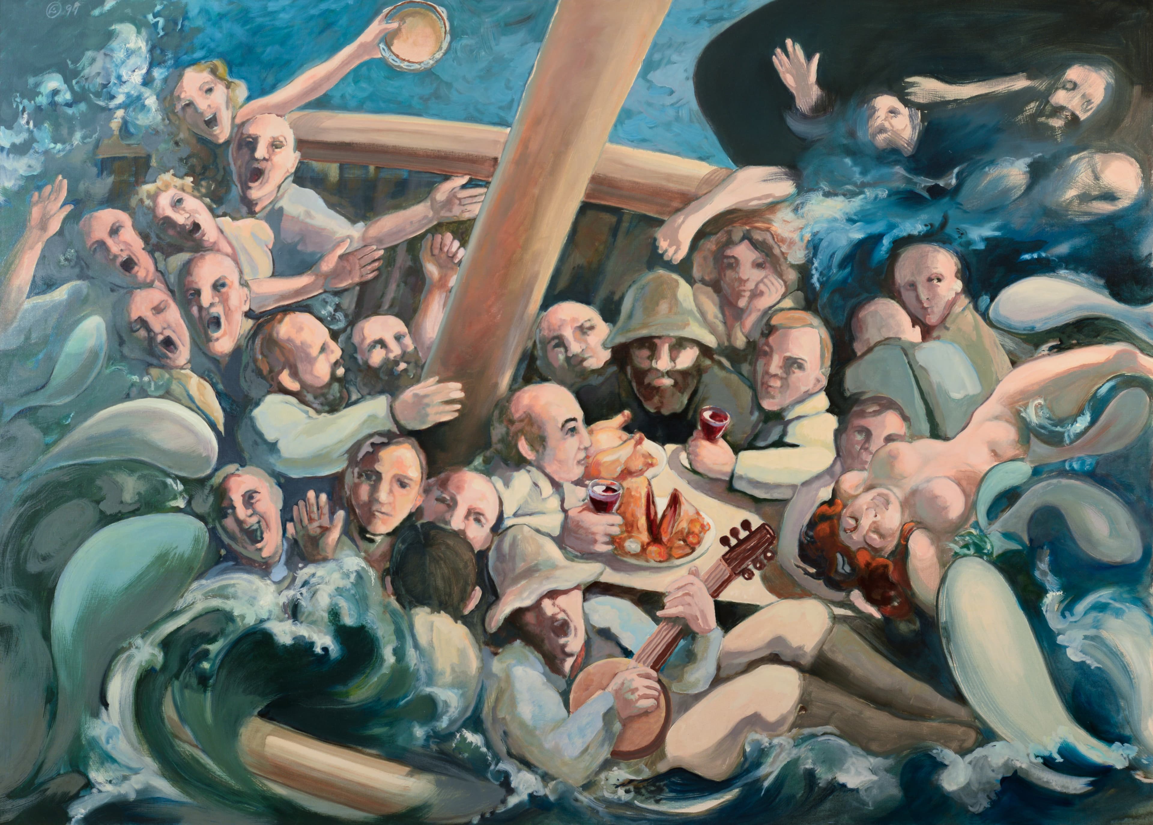 Art with the title "On Deck".