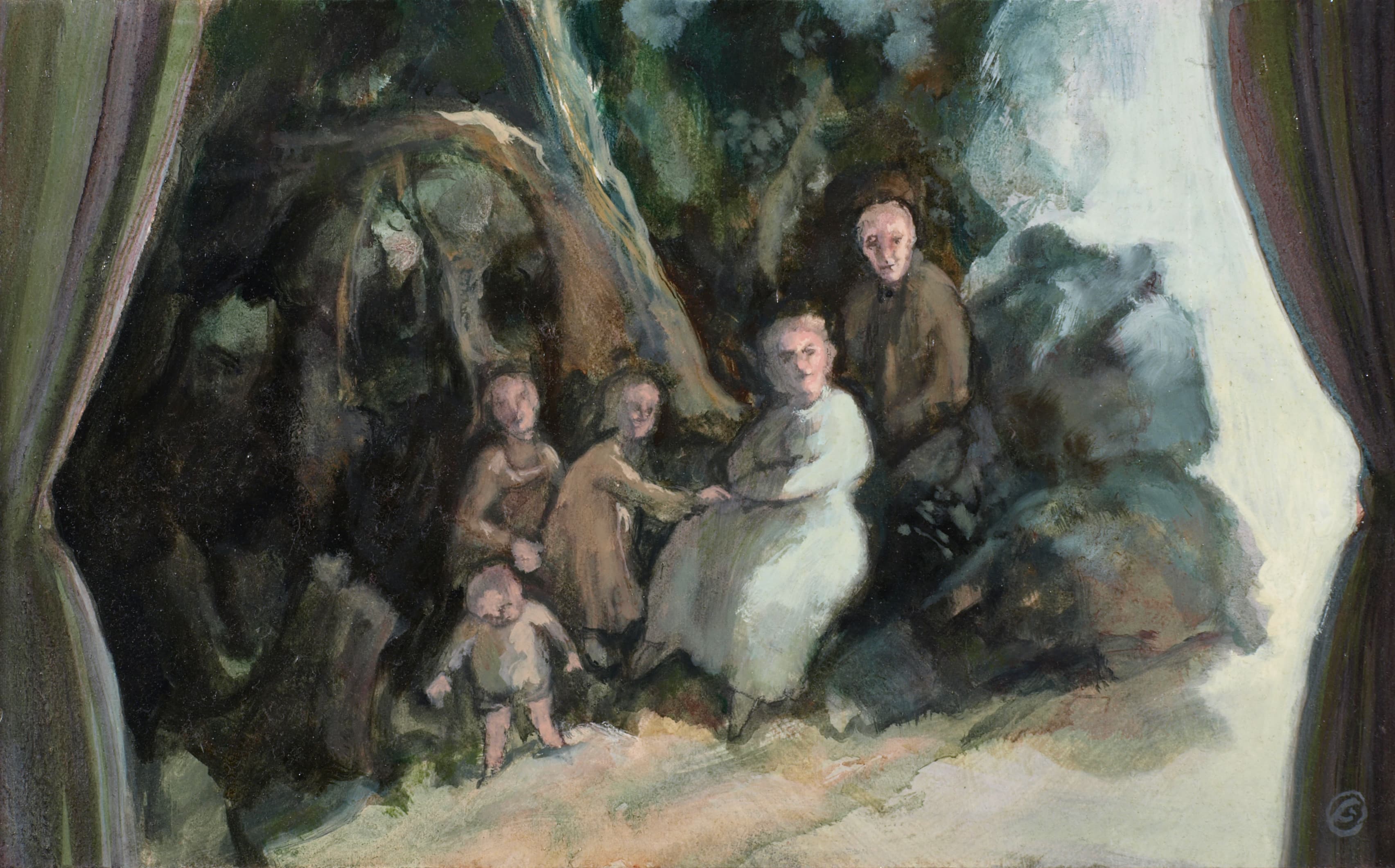 Art with the title "Family Portrait".