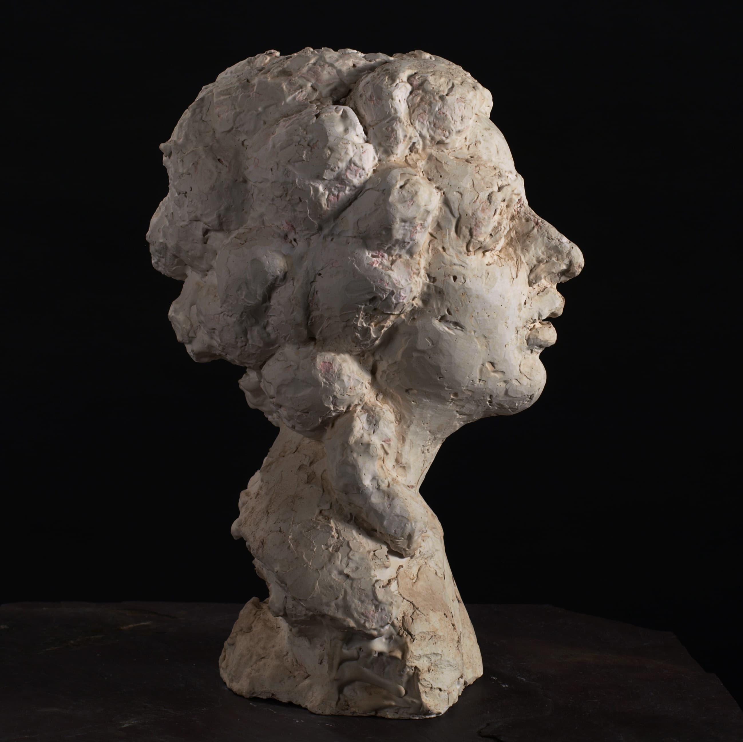 Art with the title "Woman's Head".