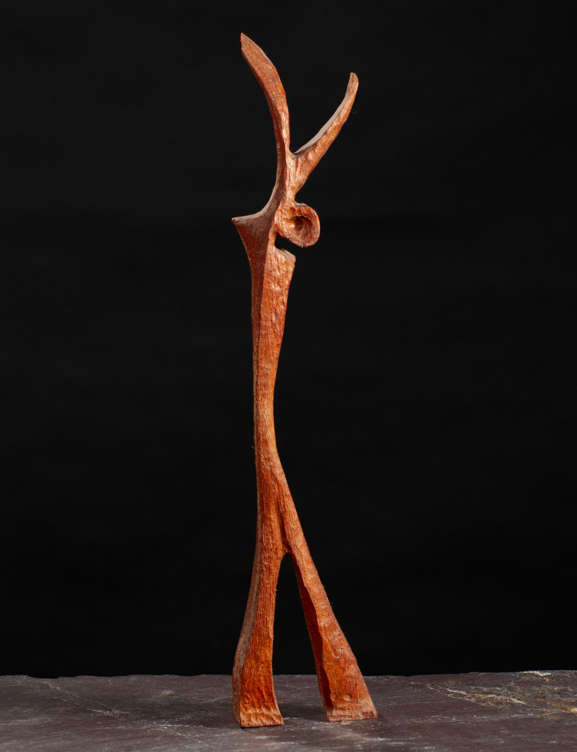 Art with the title "Woman Bird Figure".