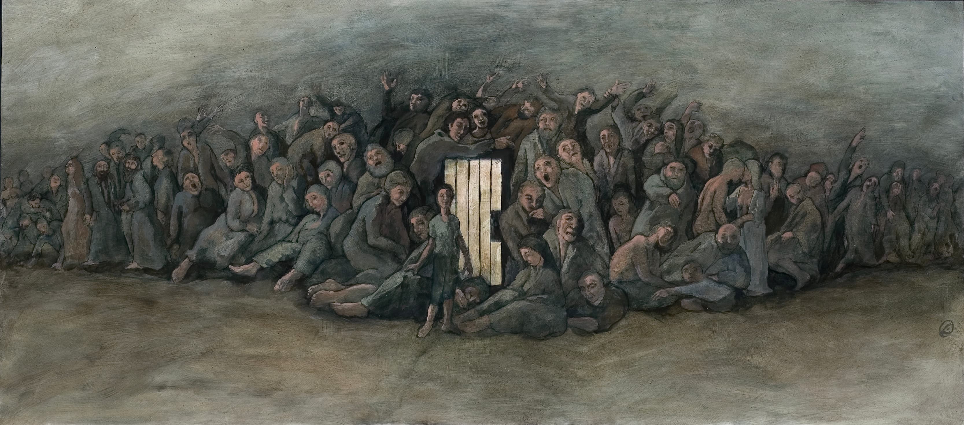 Art with the title "Violation without a Name".