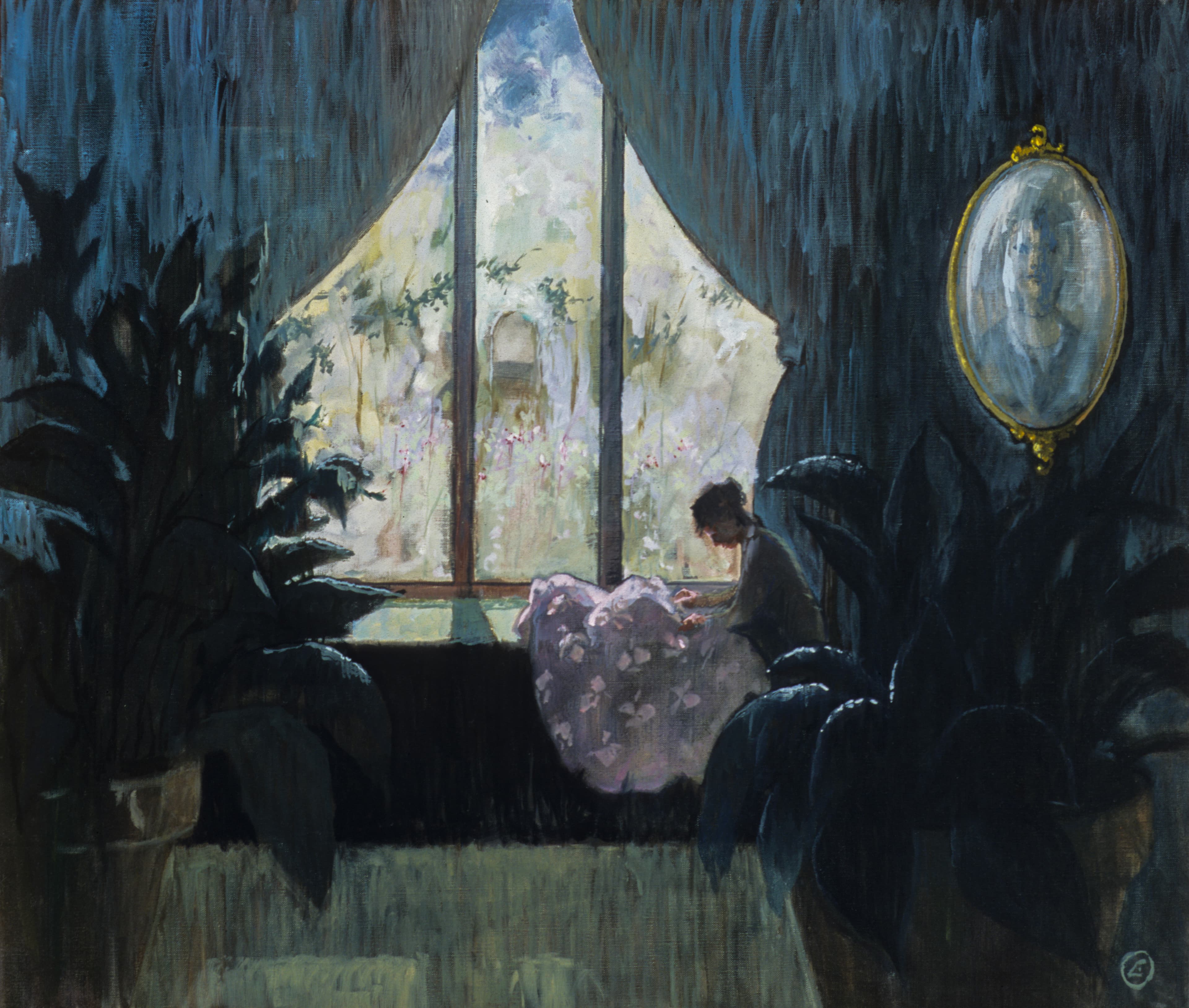 Art with the title "A Quiet Place".