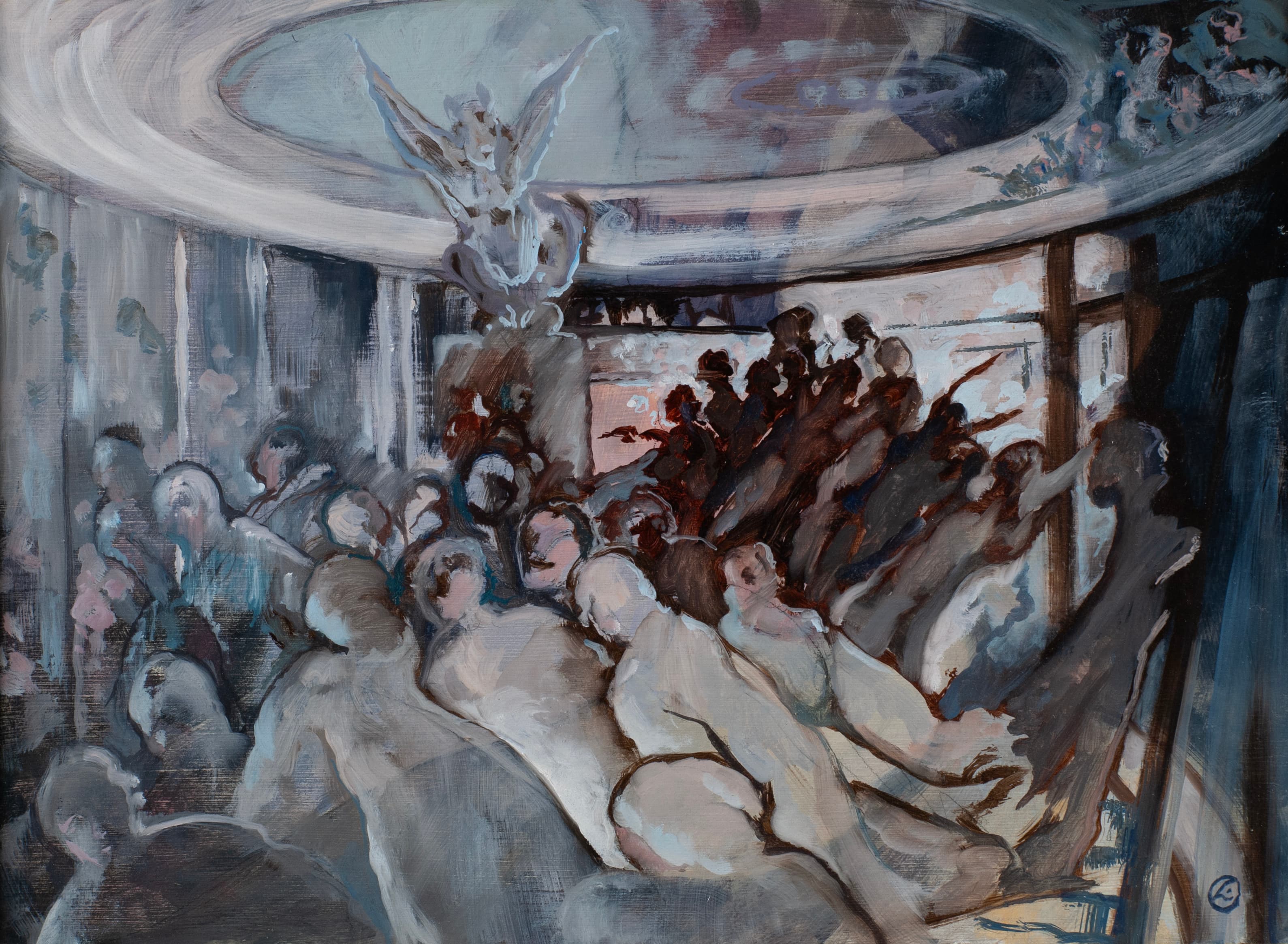 Art with the title "In Pursuit of Happiness".