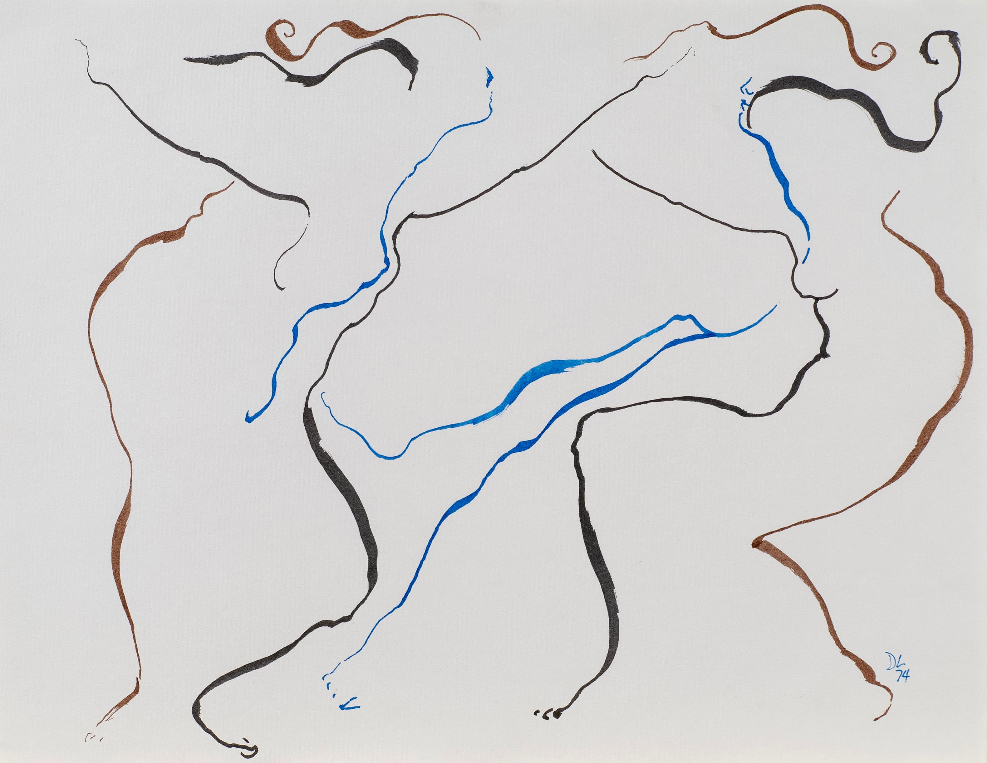 Art with the title "Dance Circle III".