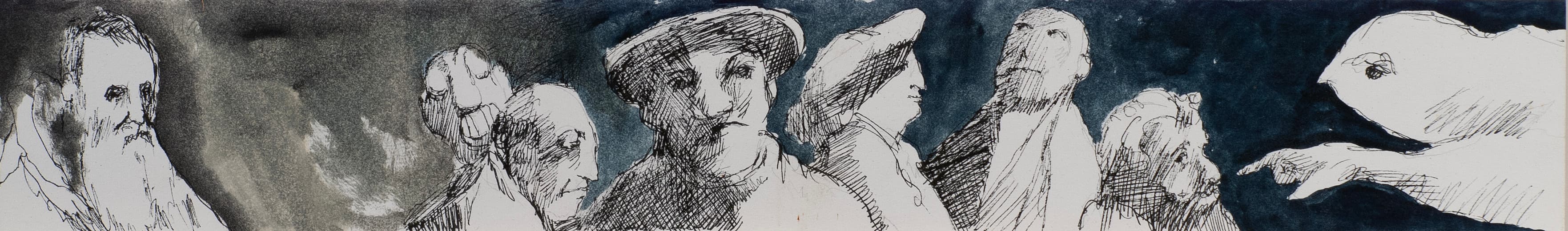 Art with the title "Historic and Surreal Figures".