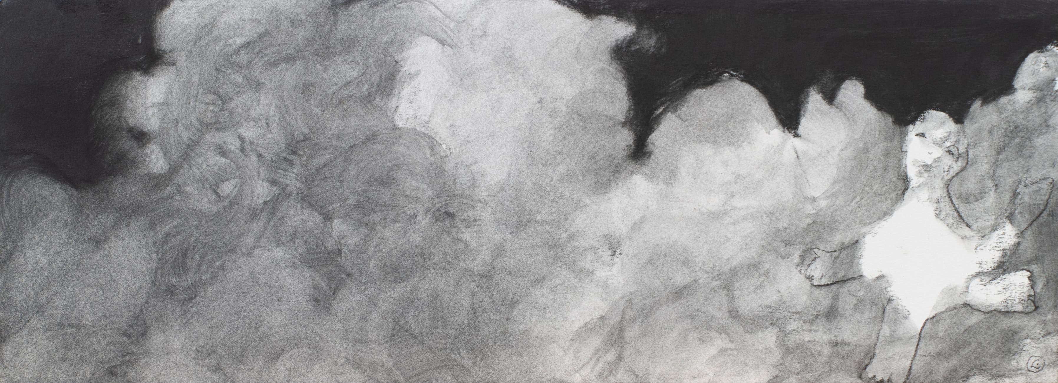 Art with the title "Dancer in the Clouds".