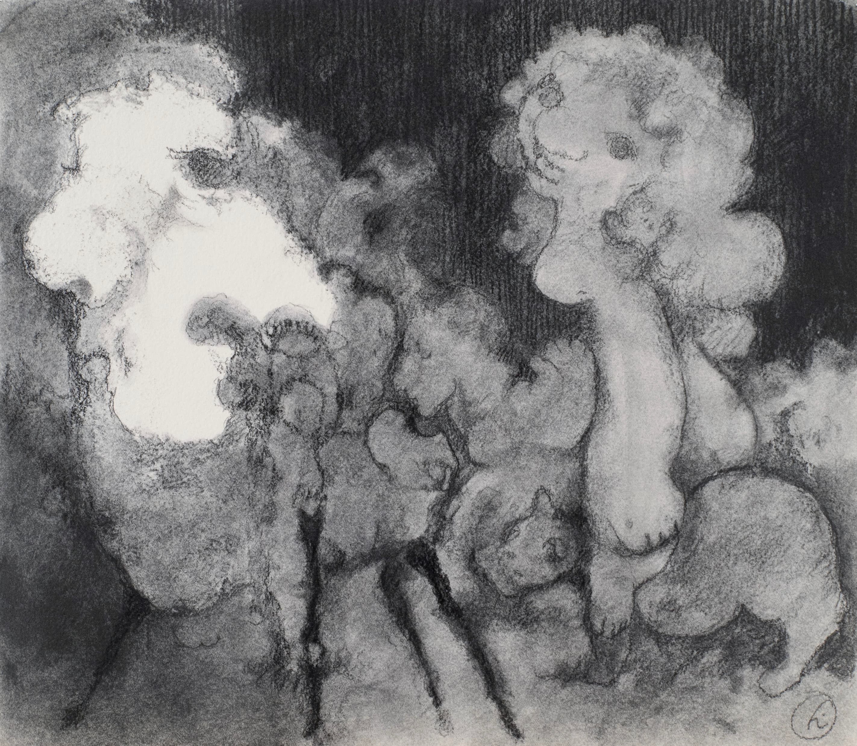 Art with the title "The Temptress I".