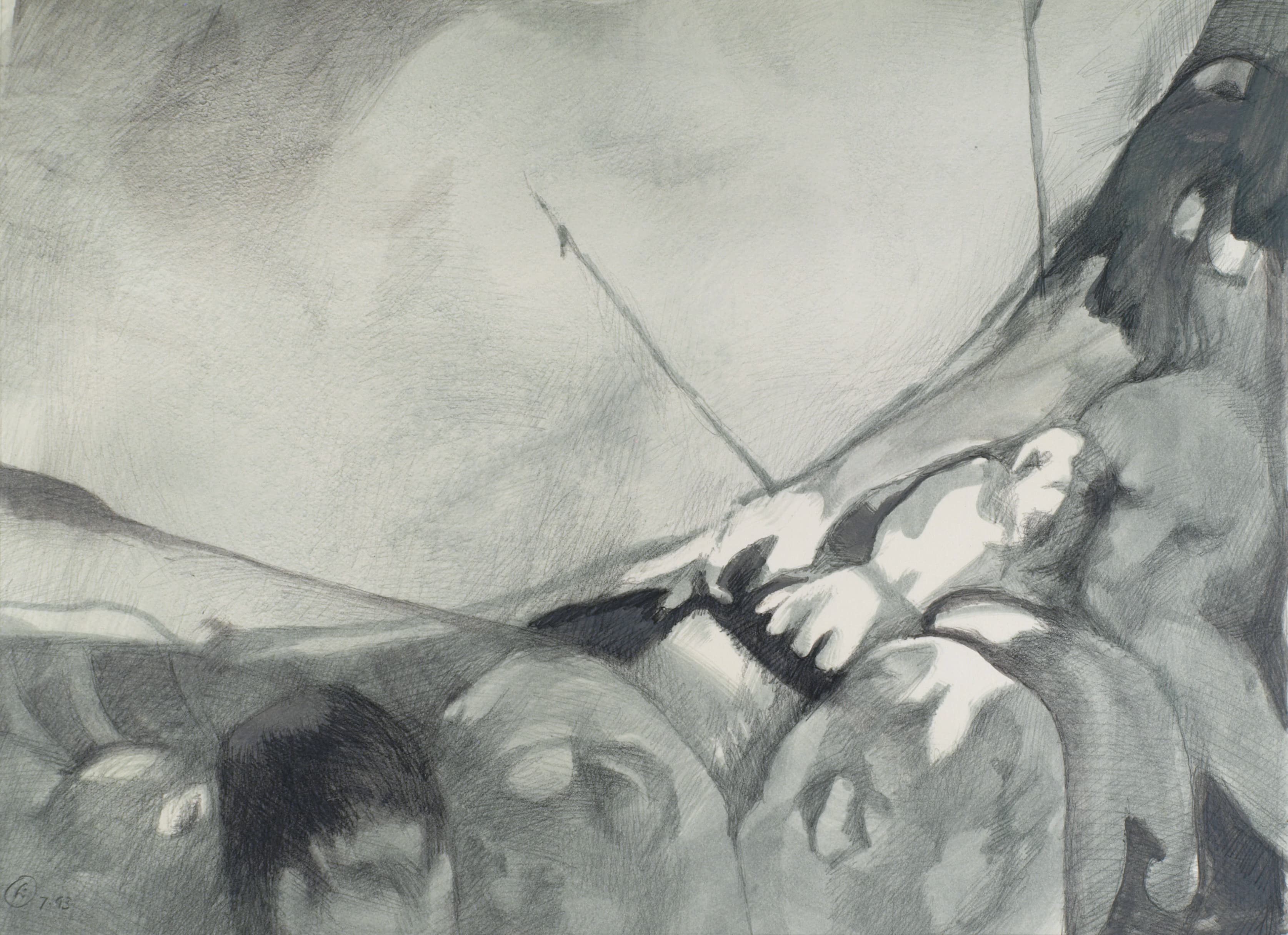 Art with the title "Moby Dick Sketch 10".