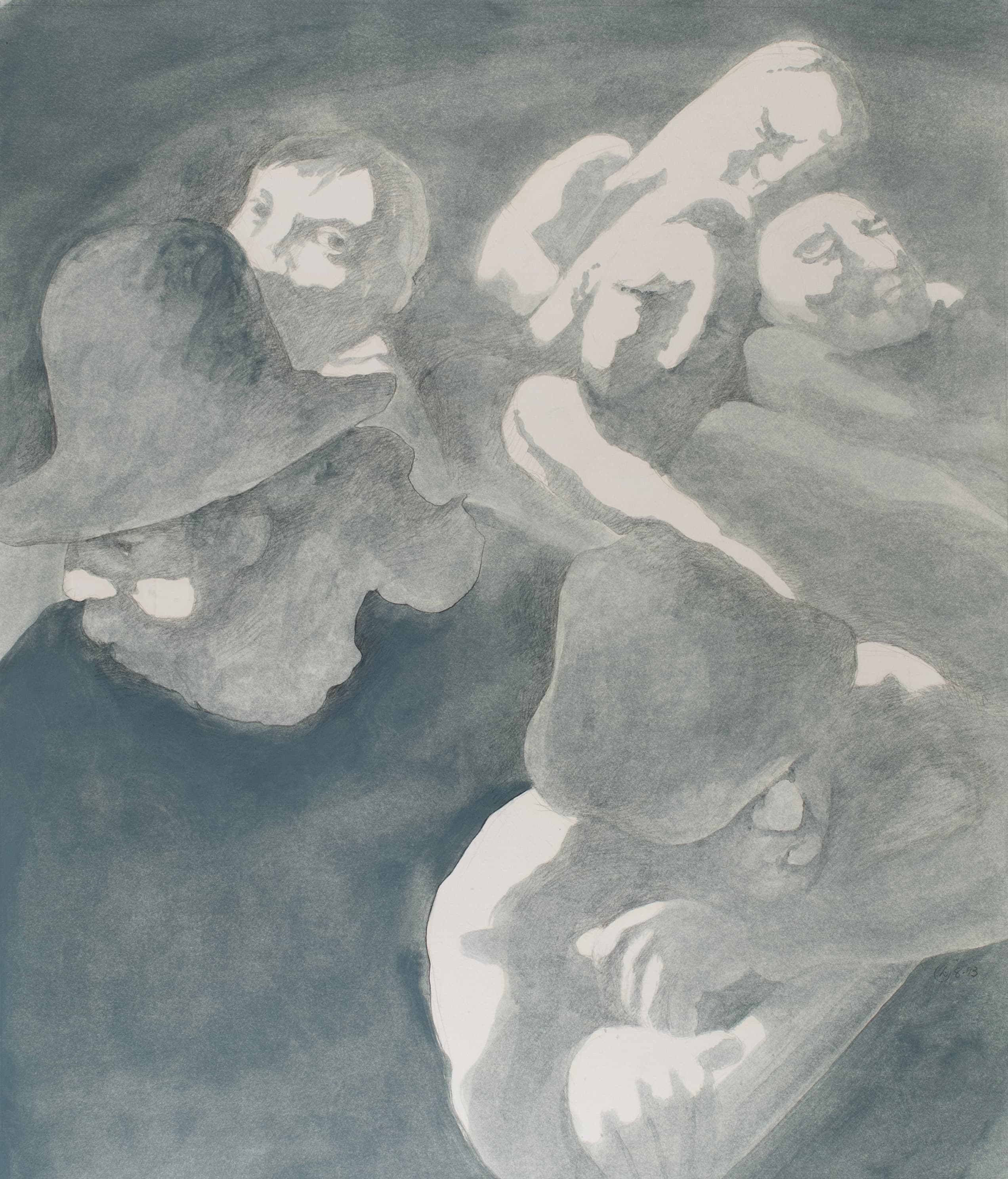 Art with the title "Captain and Sailors".