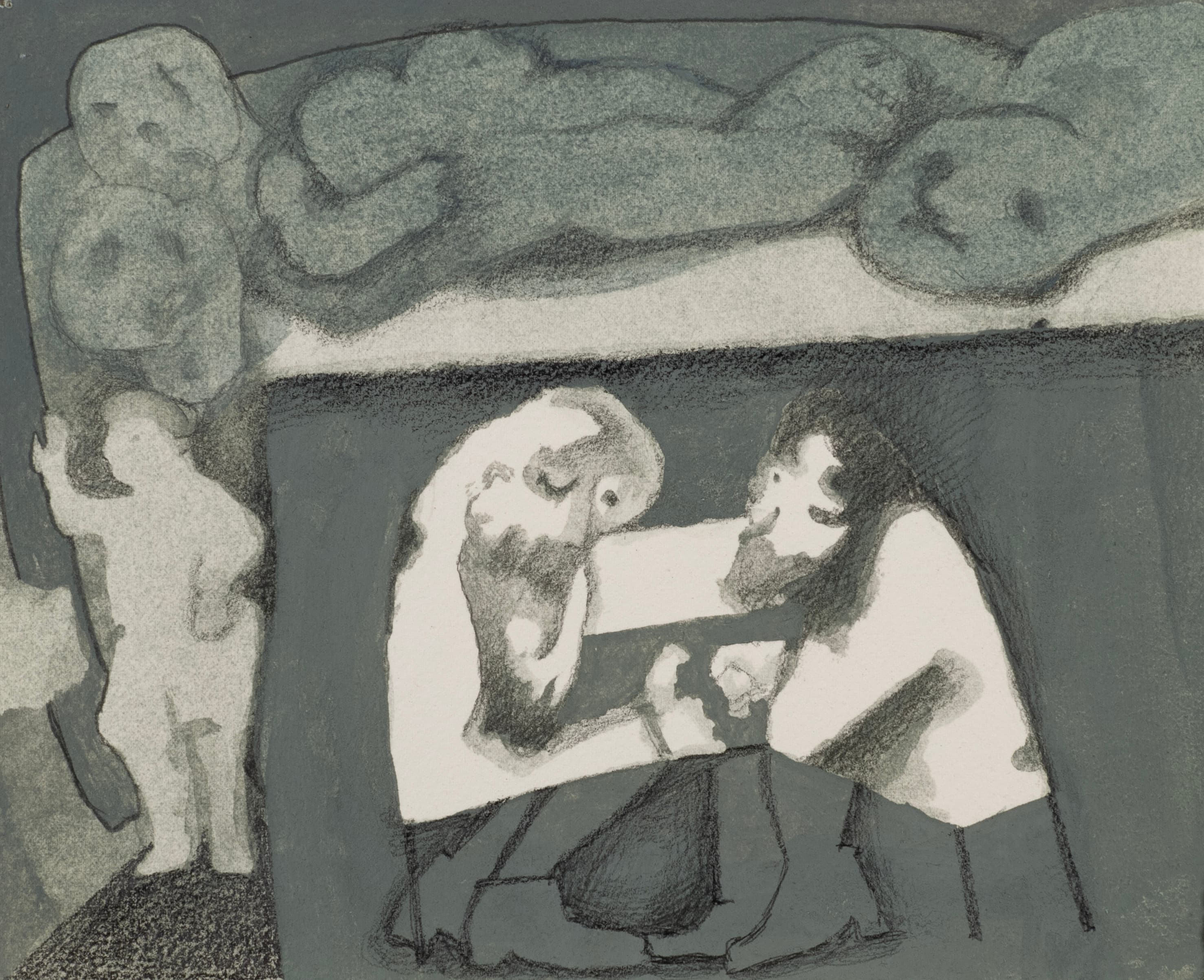 Art with the title "In the Hold Study 4".