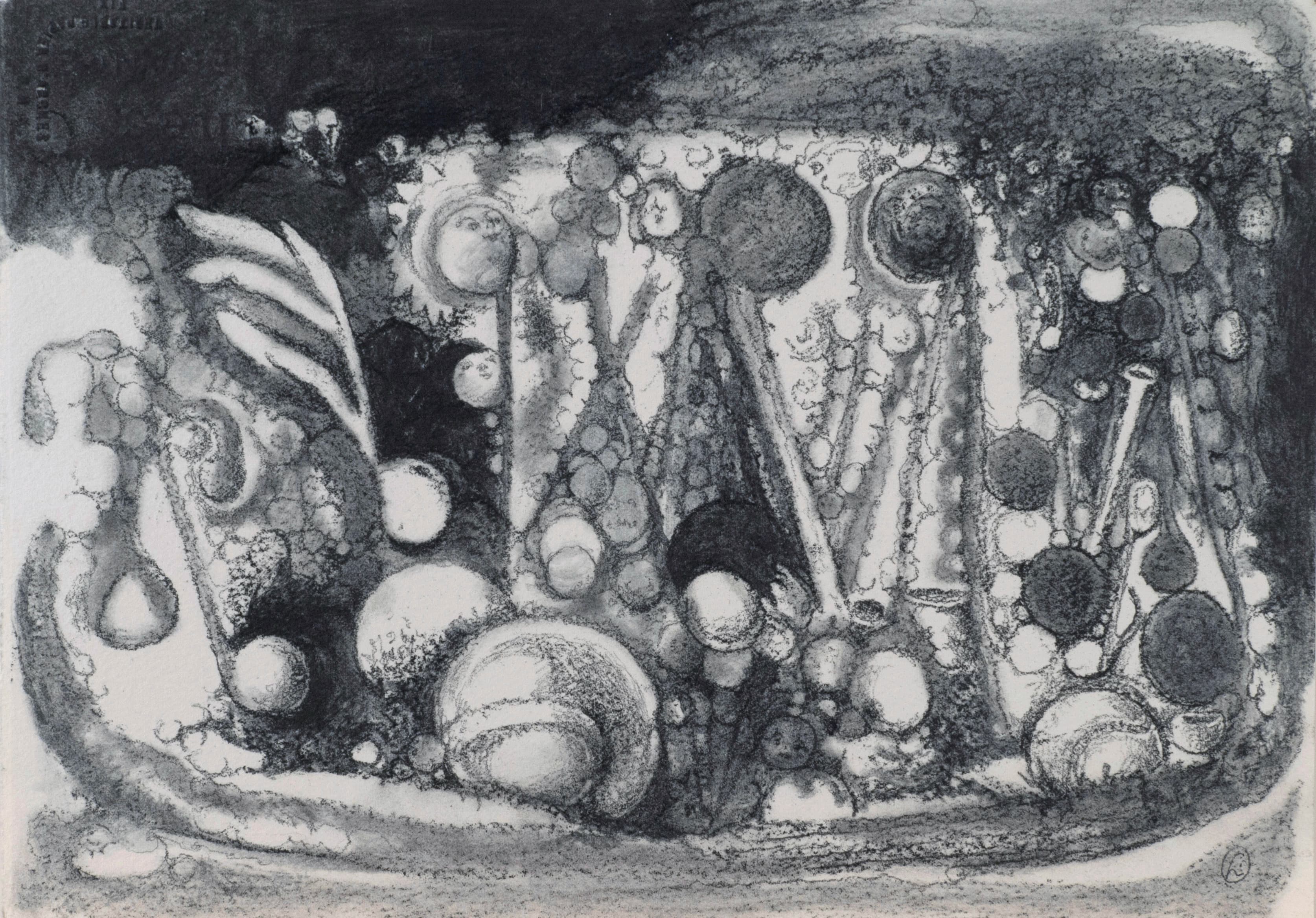 Art with the title "Musical Notes IV".