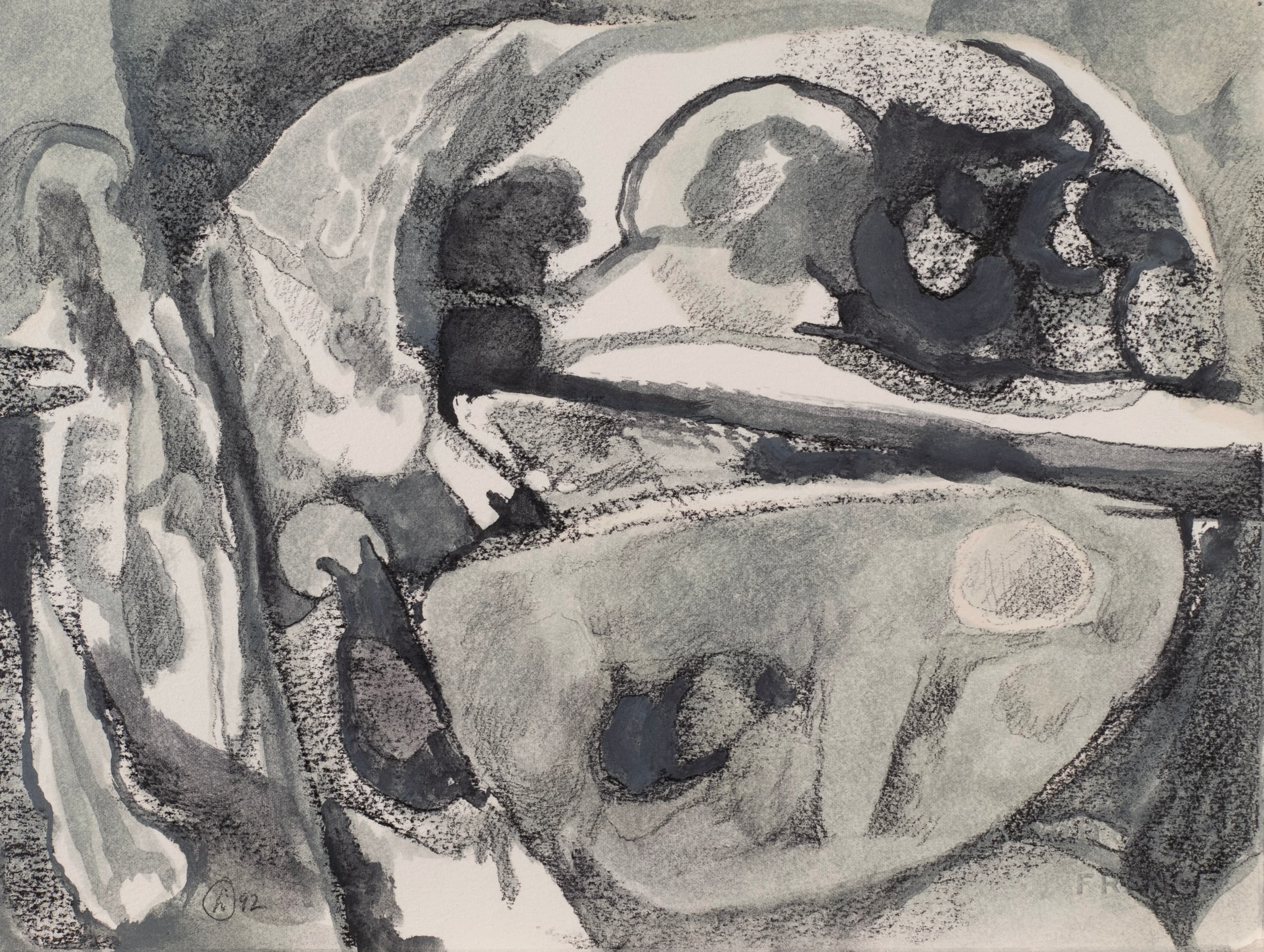 Art with the title "Almost Abstract 3".