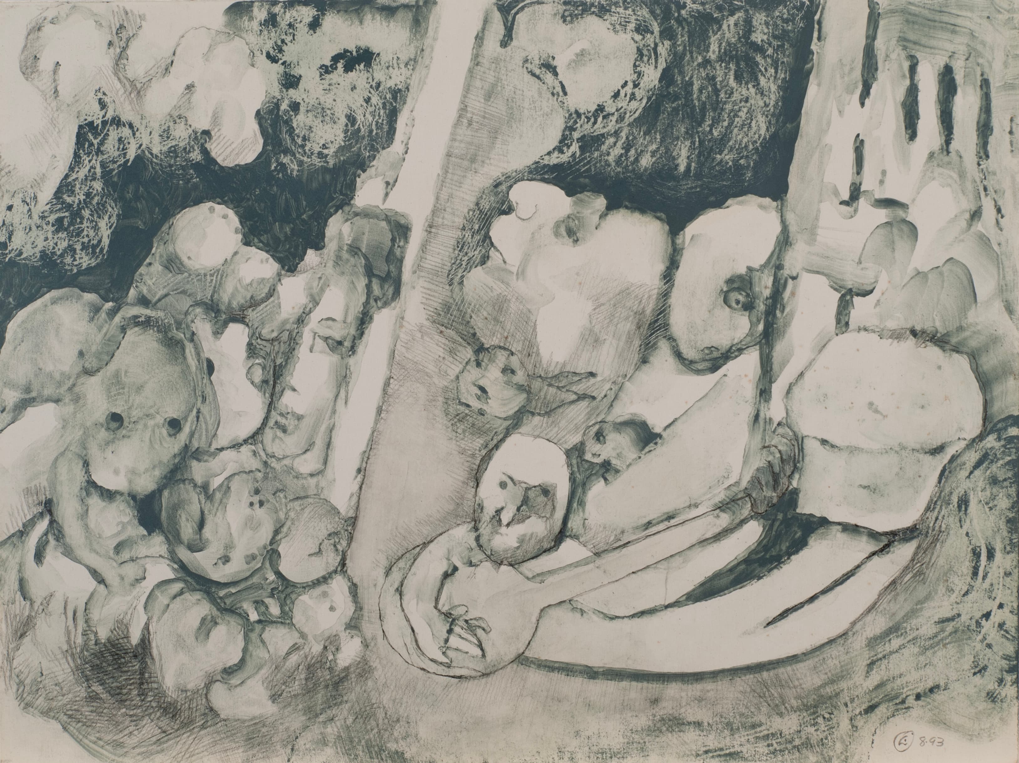 Art with the title "On Deck Study 7".