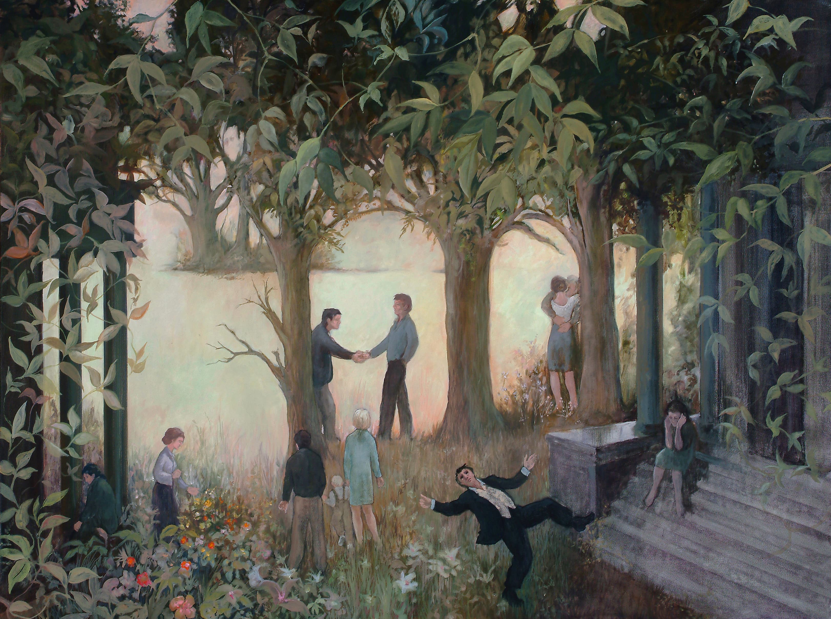 Art with the title "Man in Suit Dancing (large)".