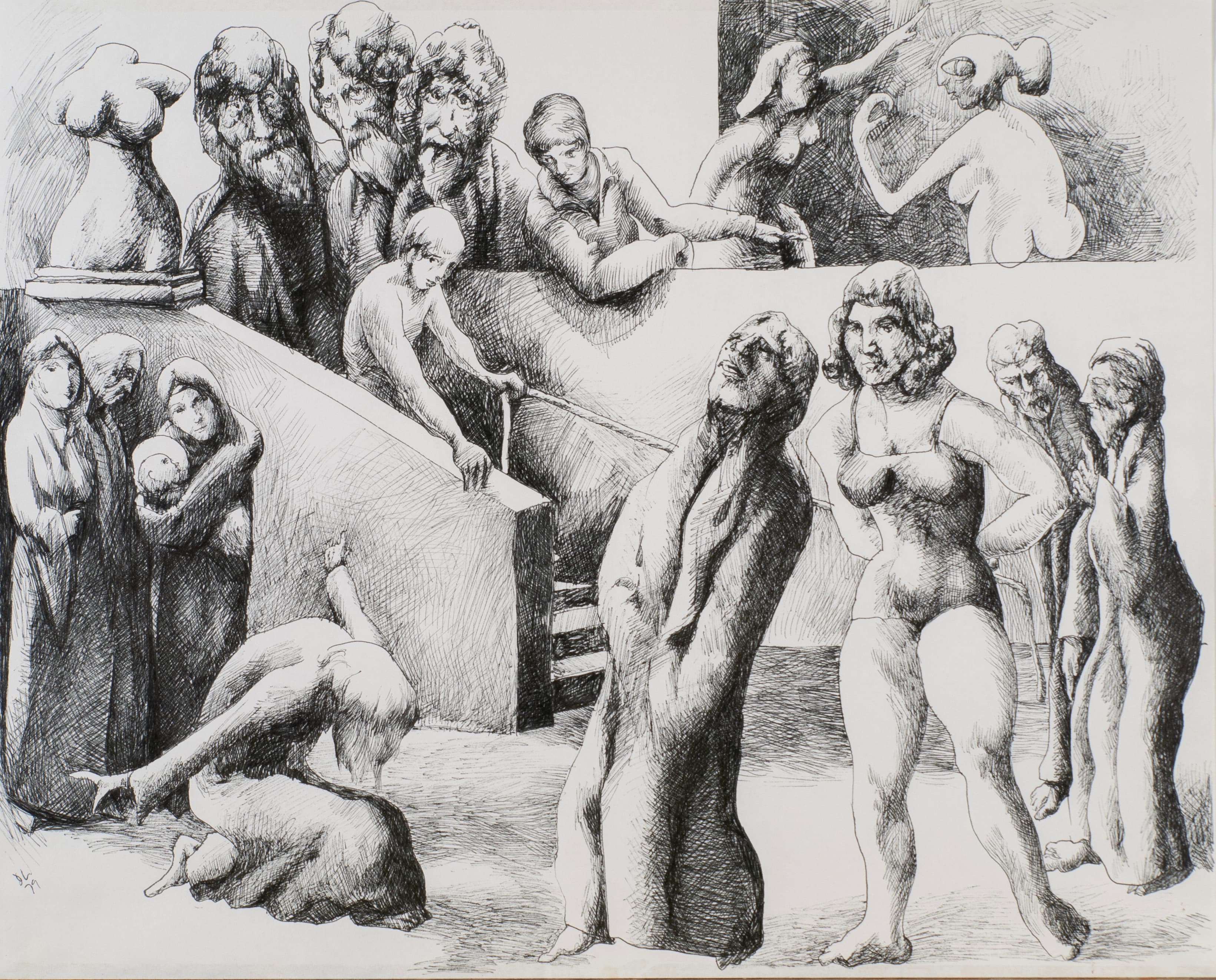 Art with the title "The Virgin".