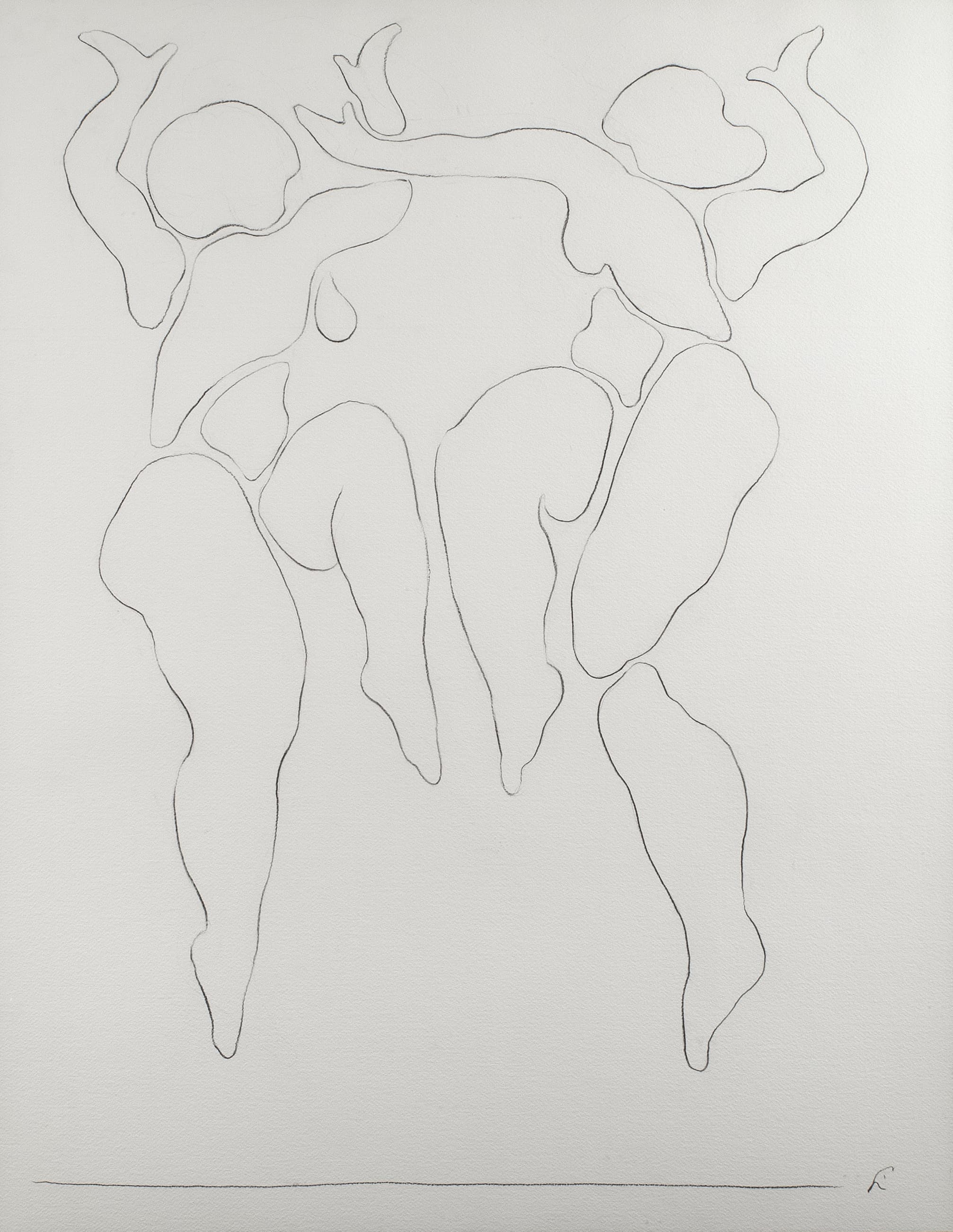 Art with the title "Two Dancers".