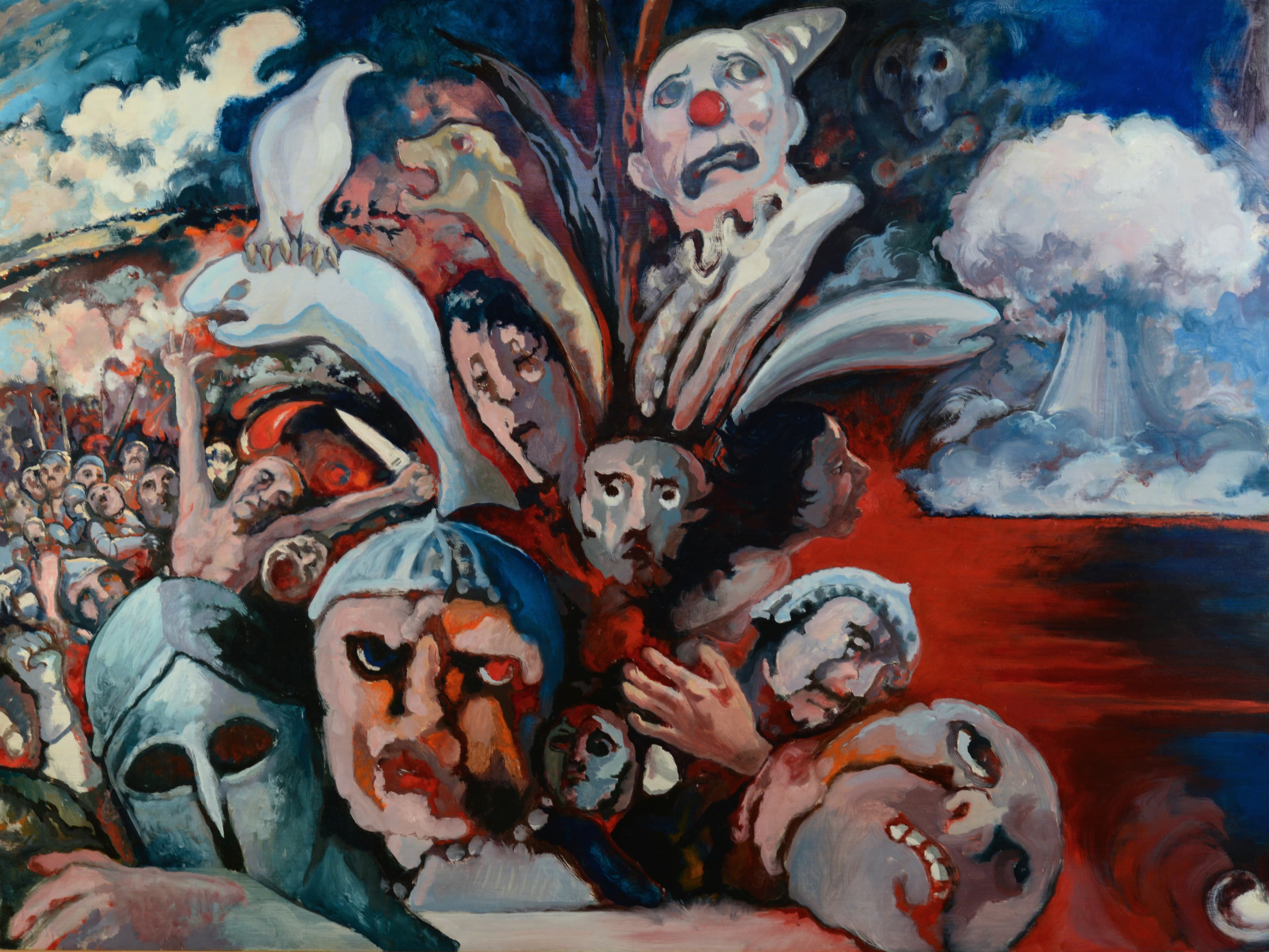 Art with the title "The Millennium (right panel)".