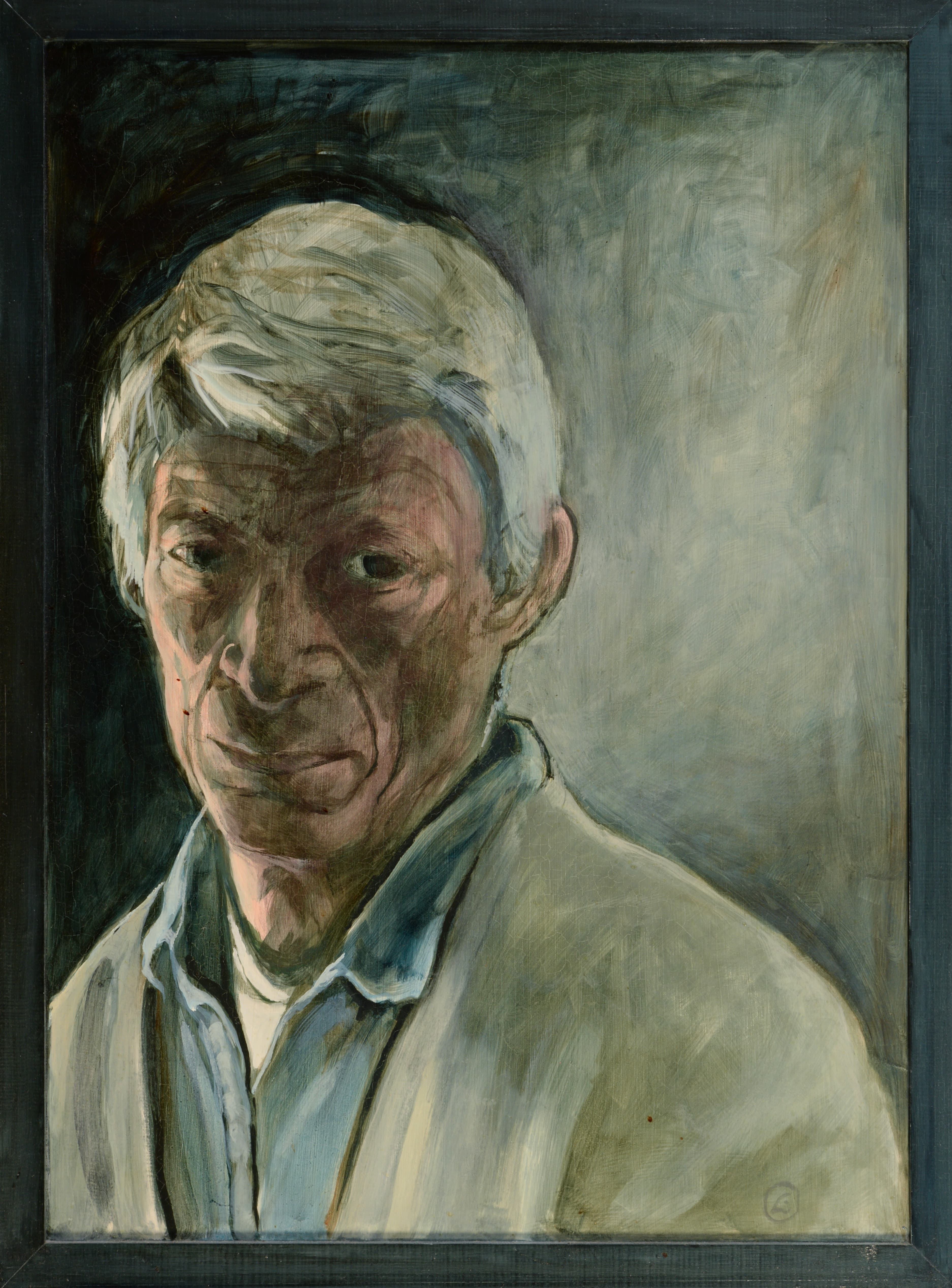 Art with the title "Self Portrait".